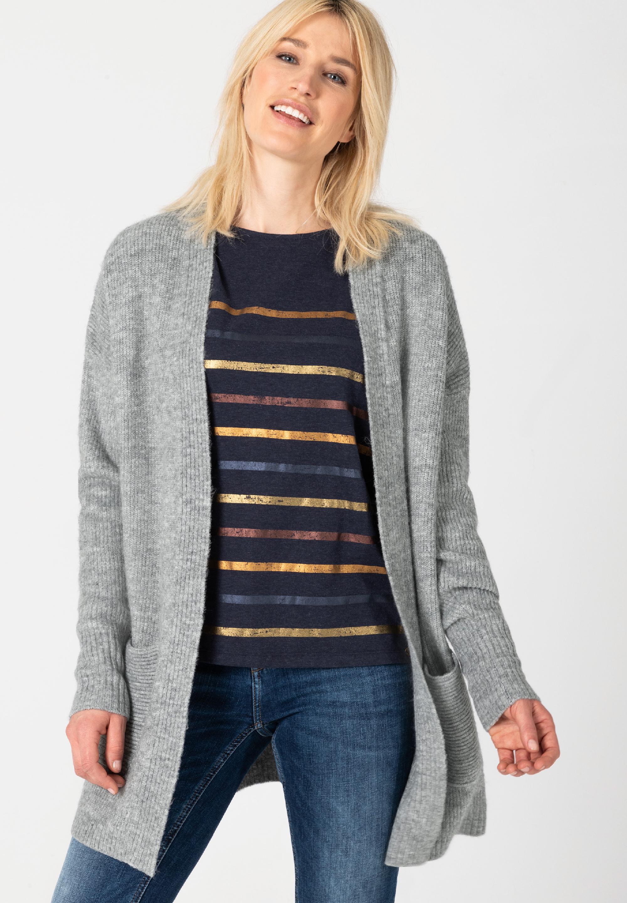 Knit Cardi with Pocket