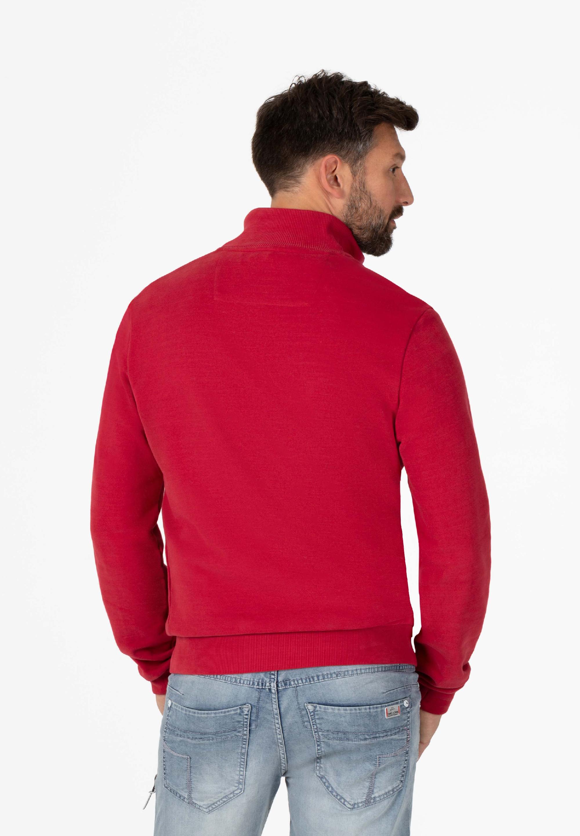 Standup collar jacket zipper