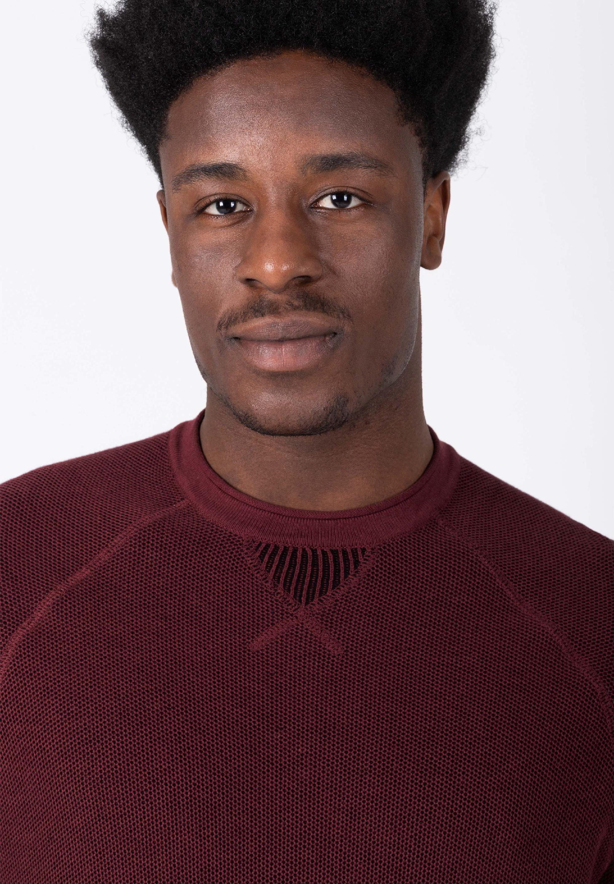 Spiral Knit Crewneck