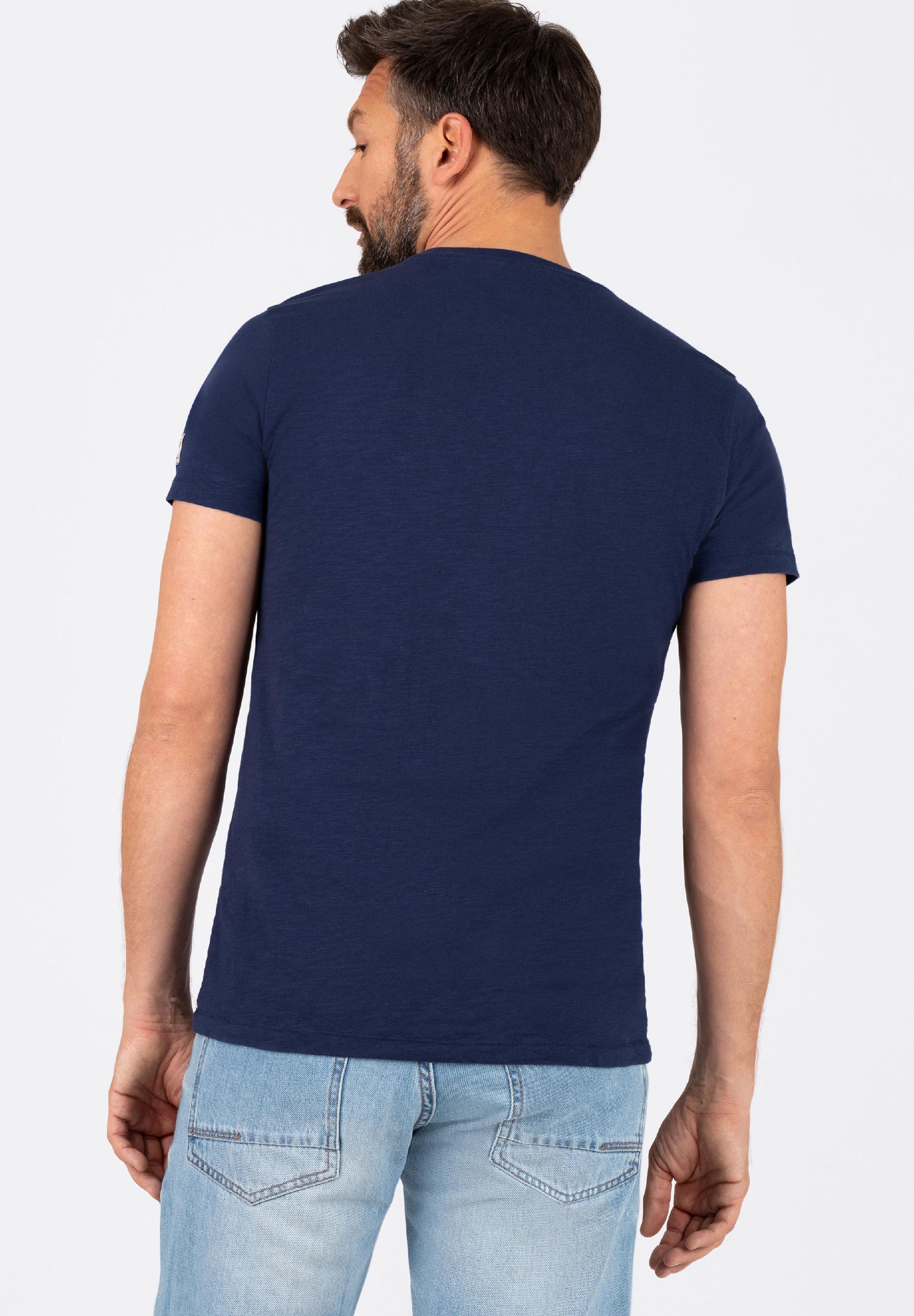 Striped Palm T-Shirt print