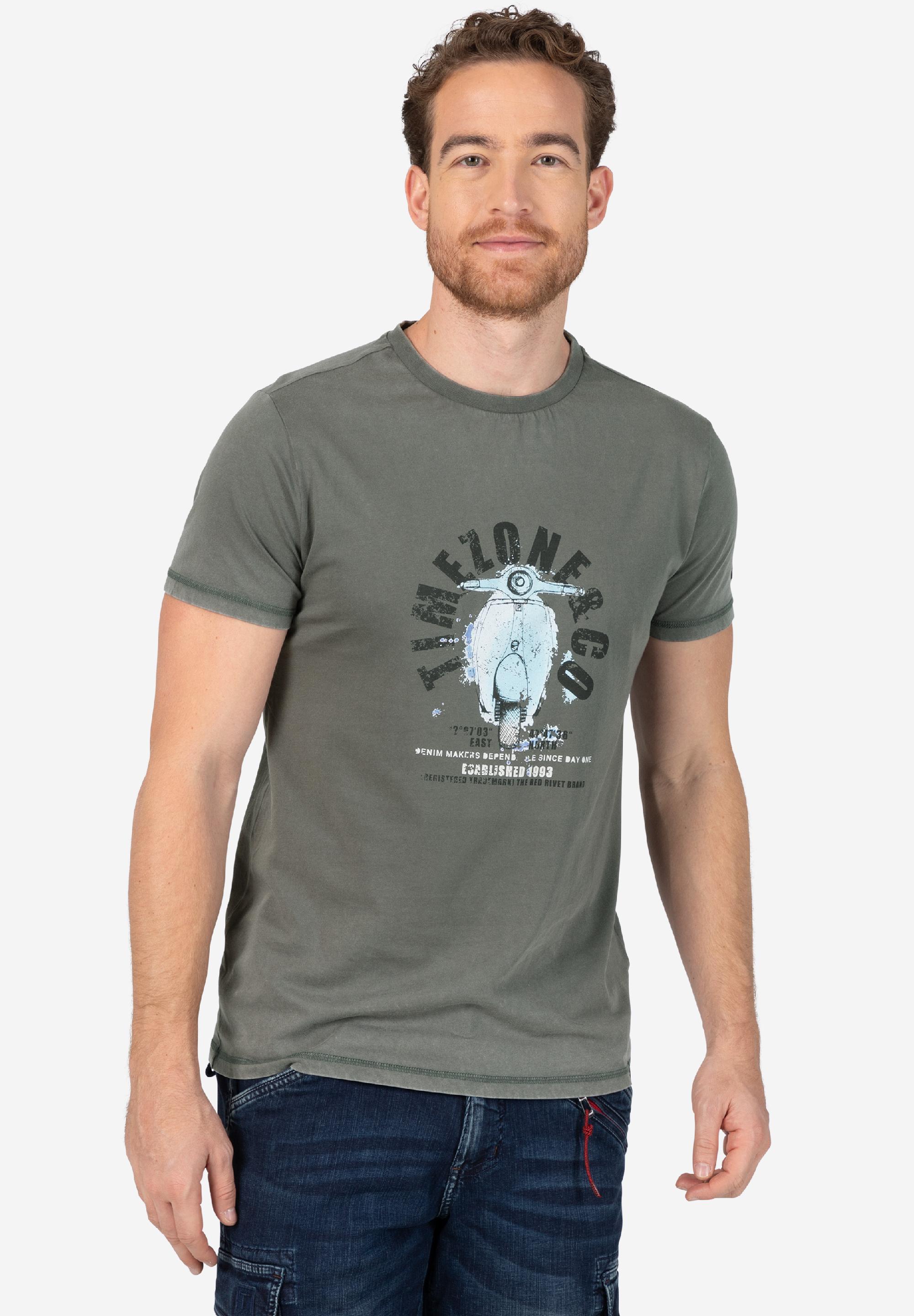 Scooter Print T-Shirt