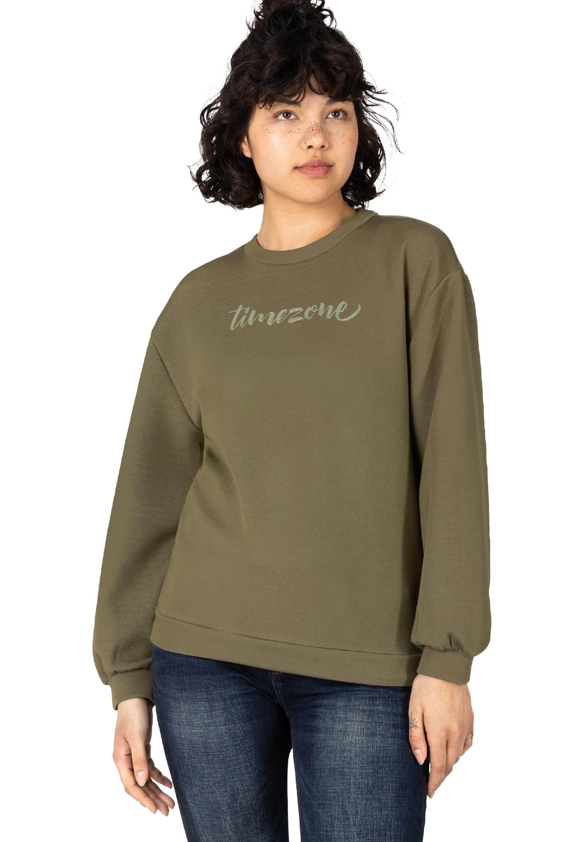 Puff Sleeve Roundneck