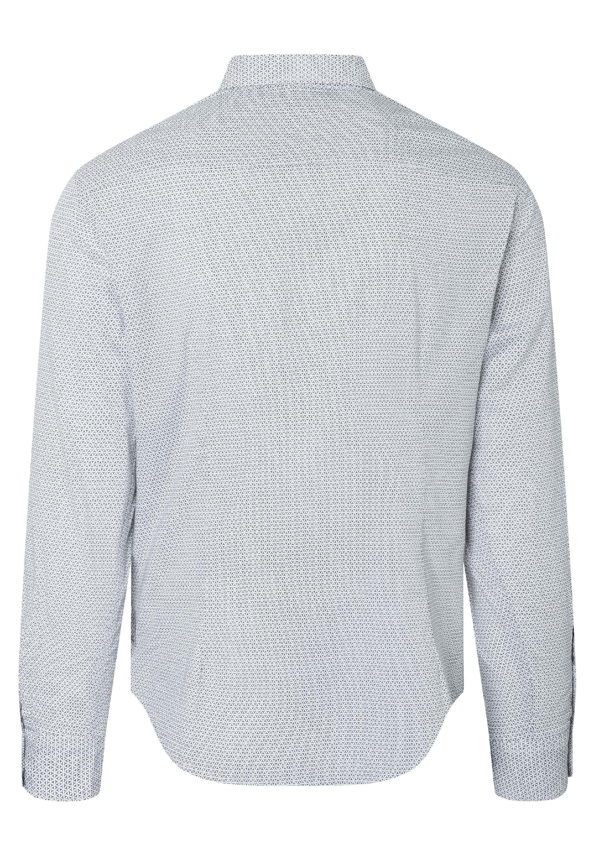 Printed Stretch Shirt - kent collar