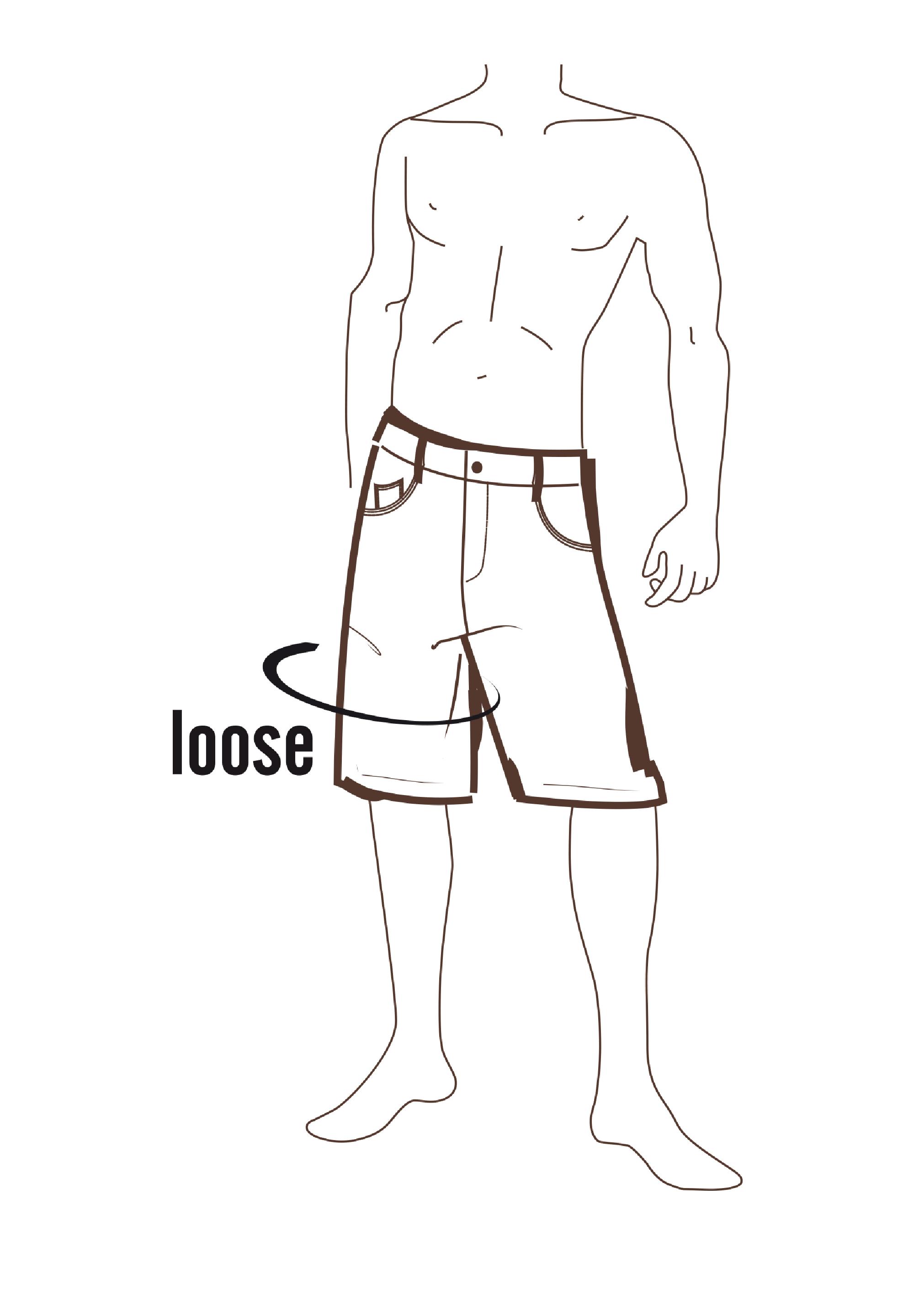 Loose MaguireTZ Cargo Shorts incl. belt print / belt