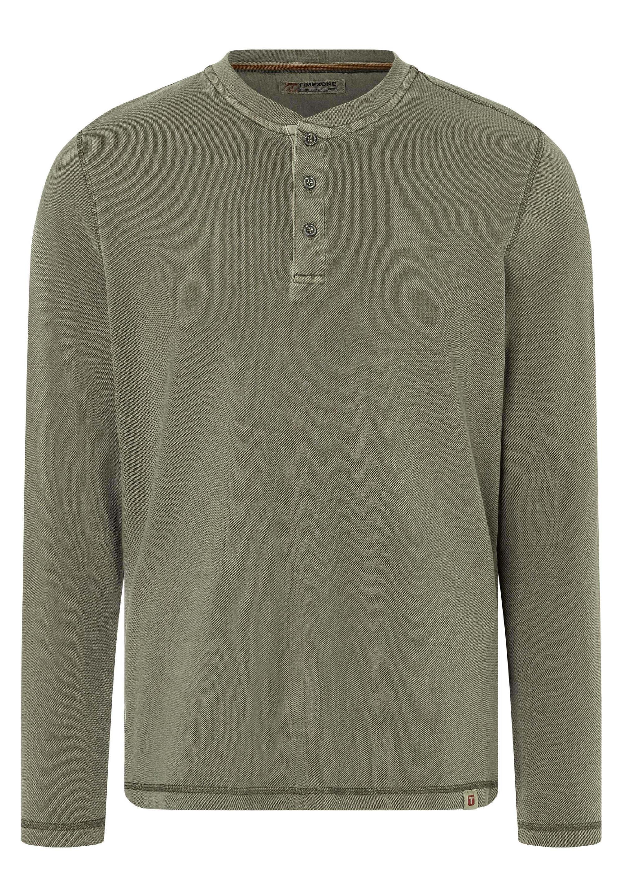 Pique Longsleeve Henley