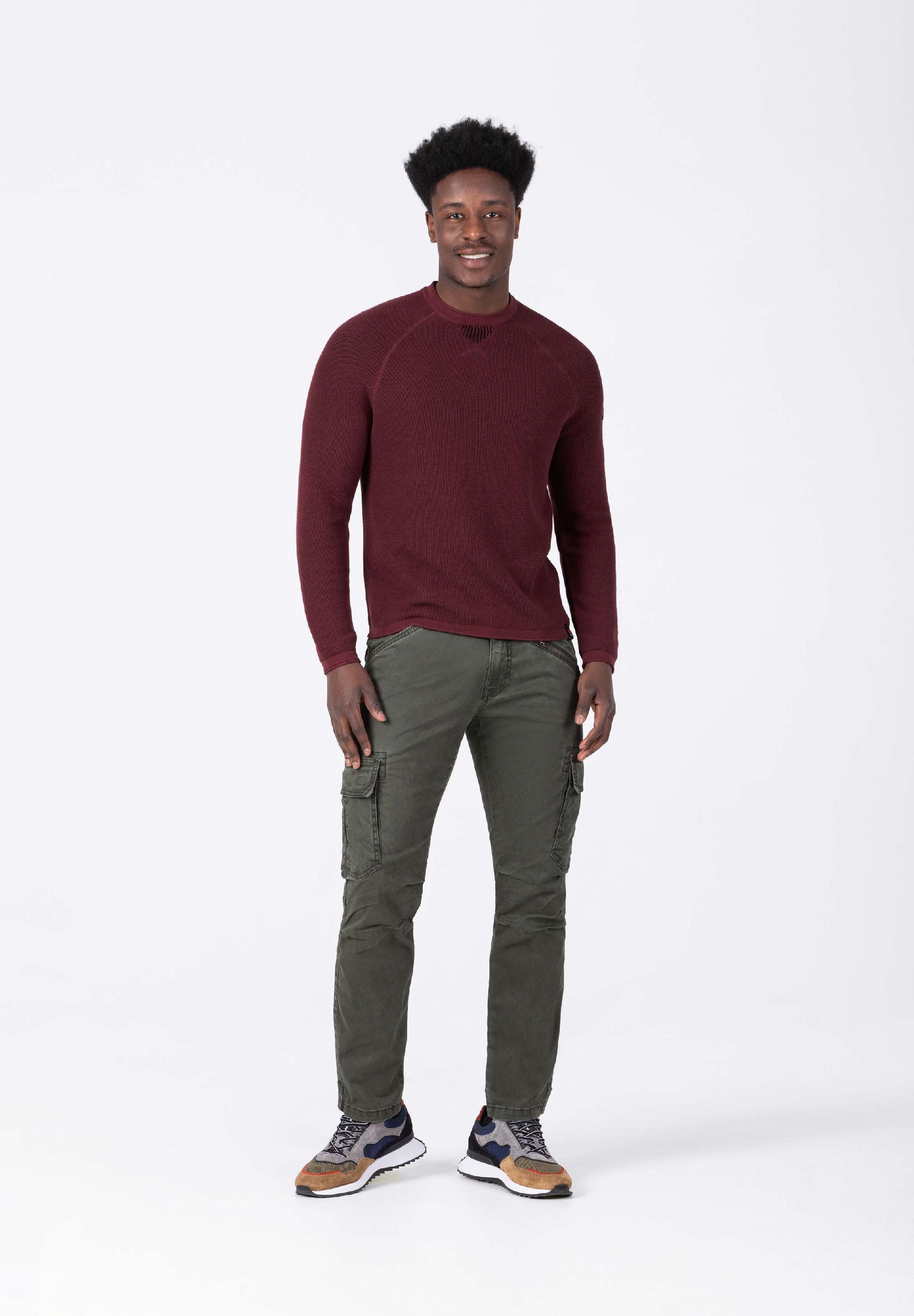 Spiral Knit Crewneck