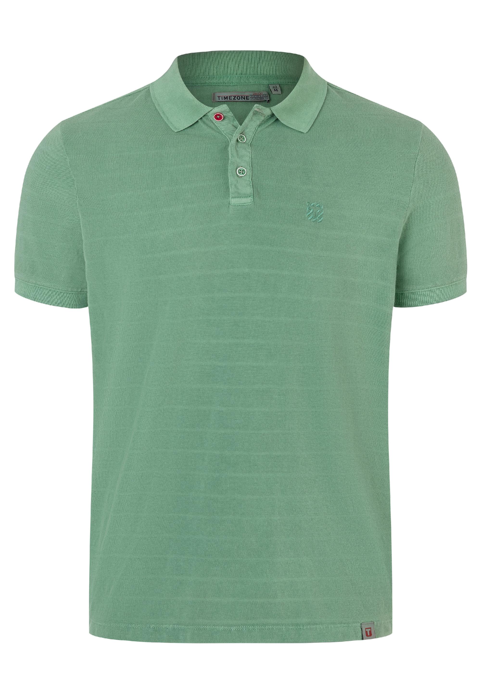 Tonal Striped Poloshirt