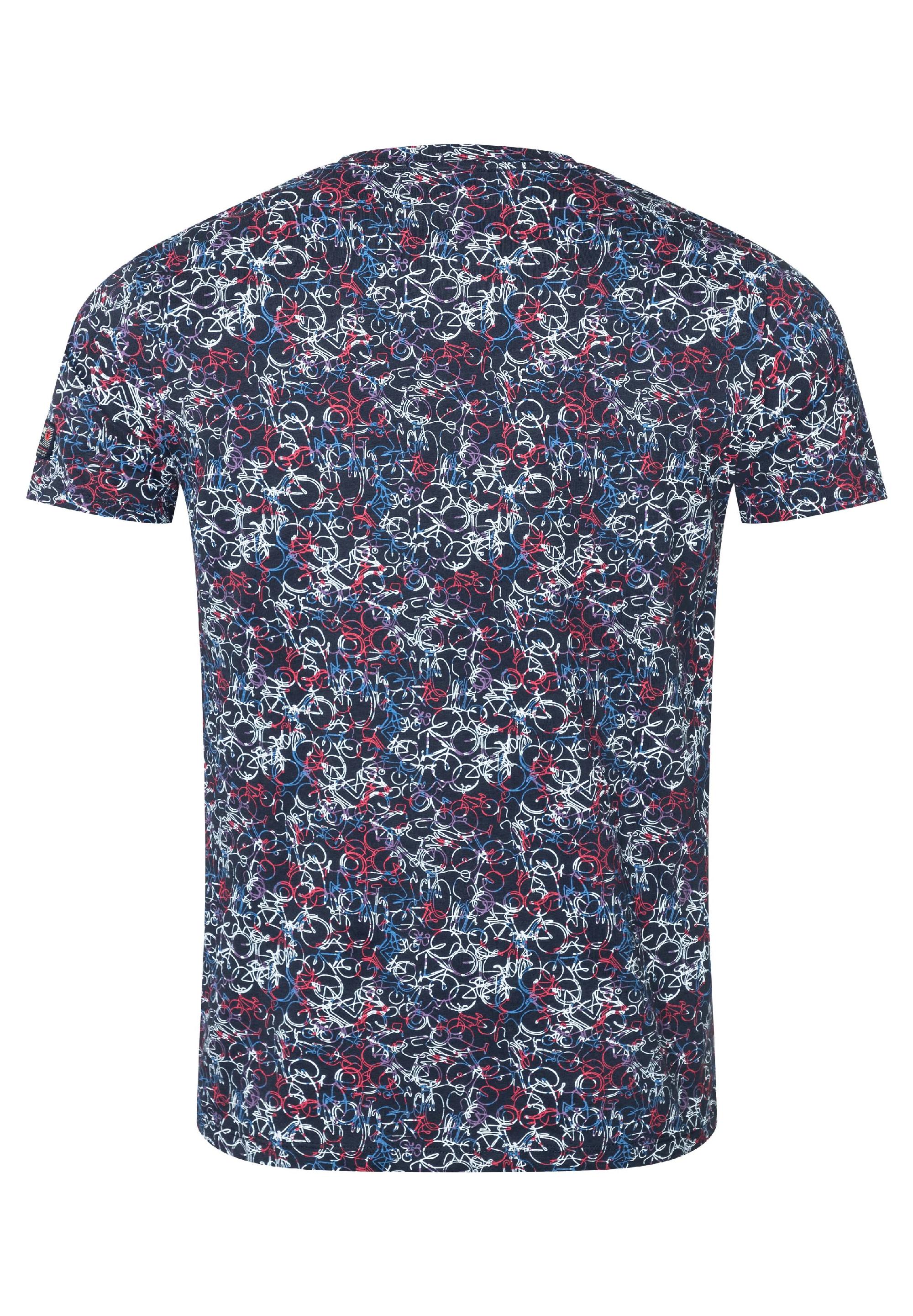 Printed V T-Shirt print