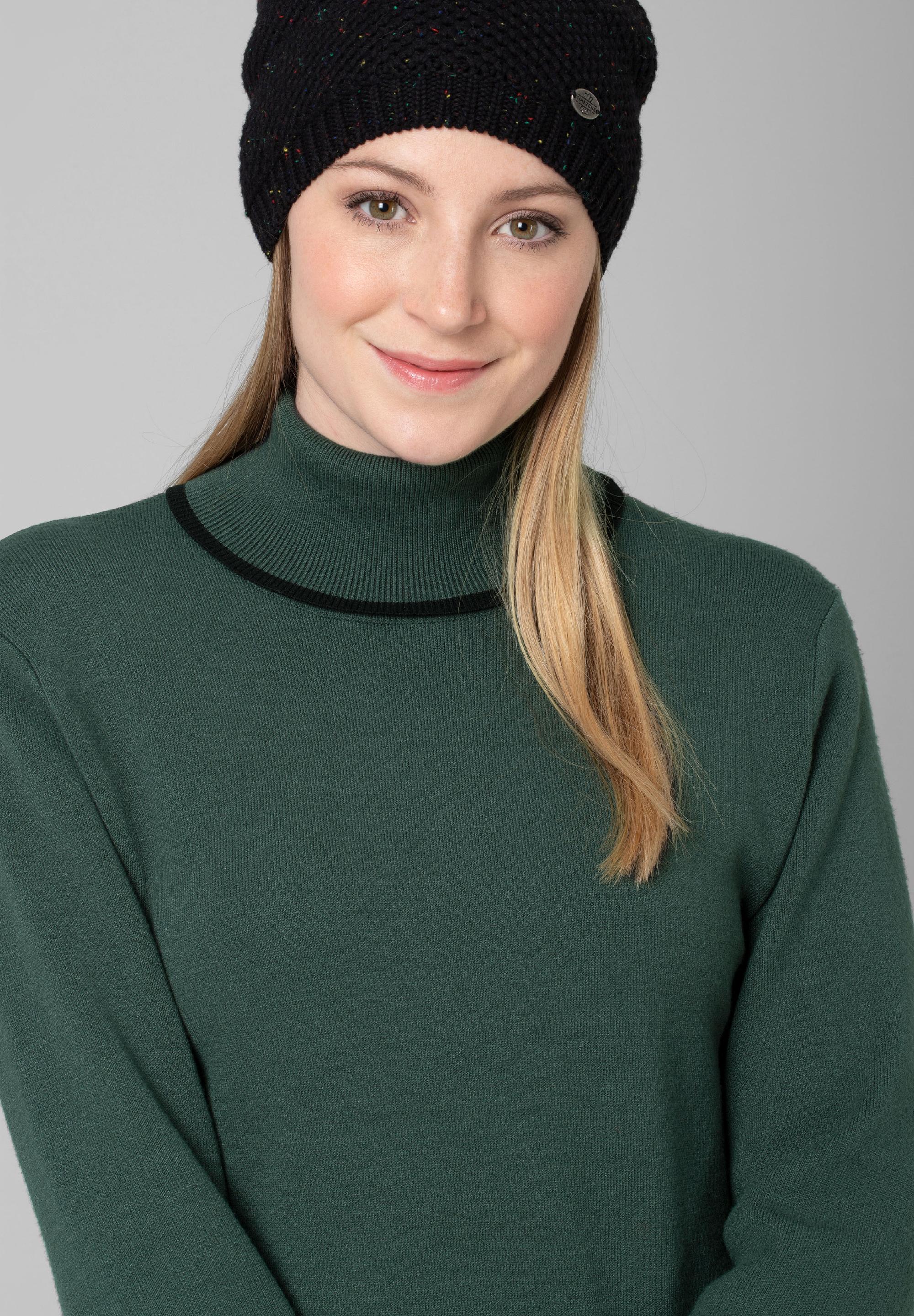 Turtleneck Knit Dress