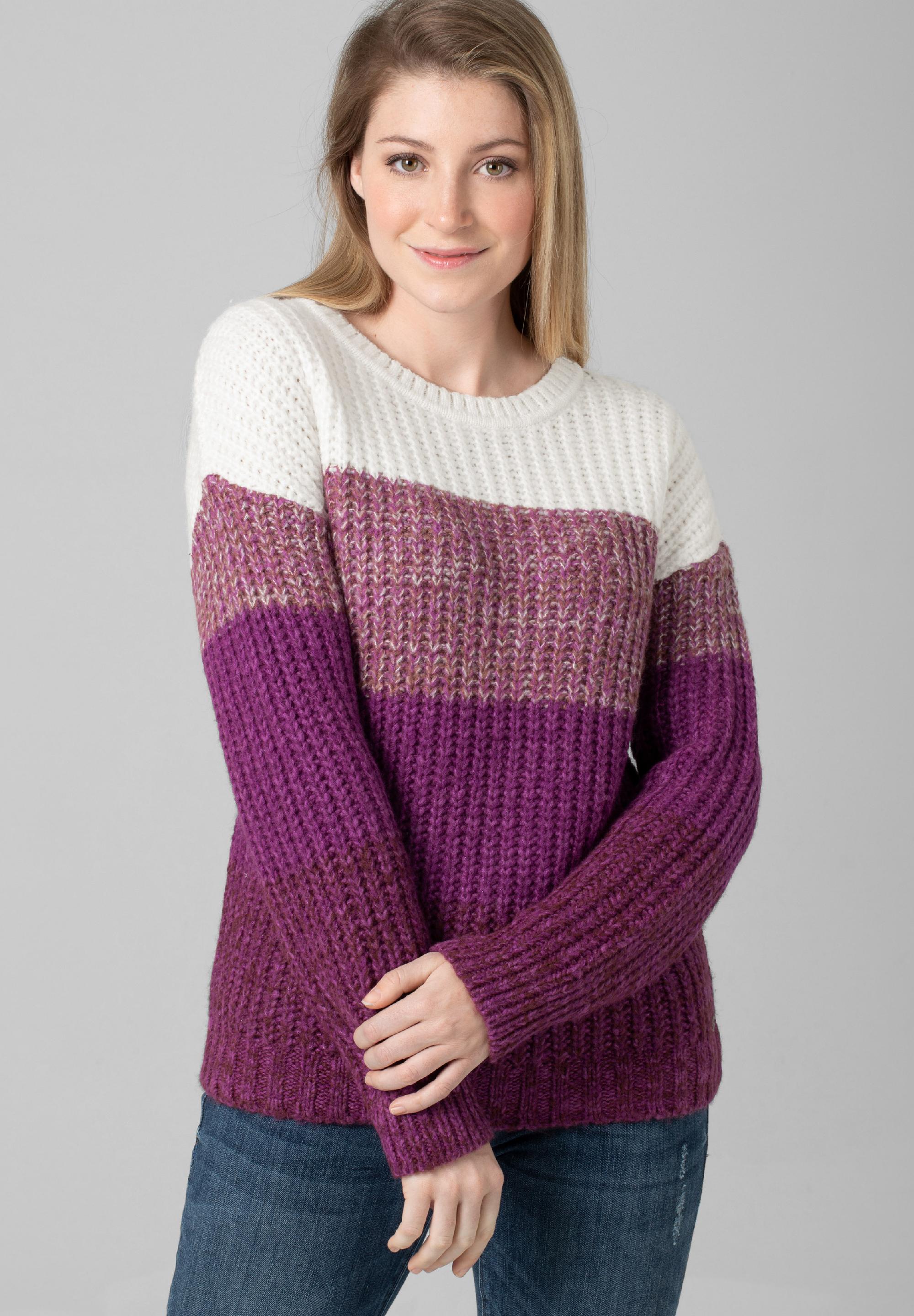 Striped Knit Pullover
