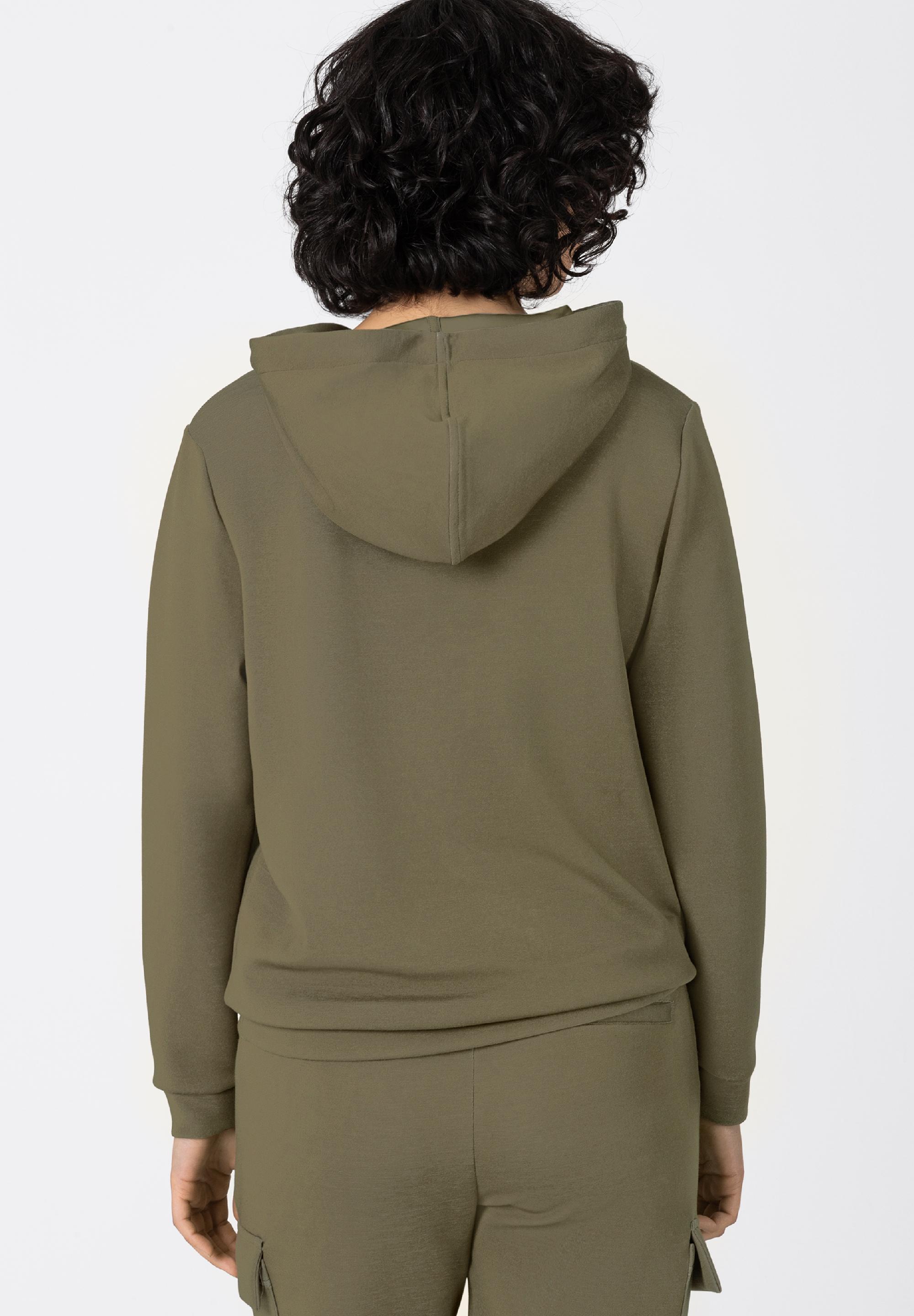 High Neck Hoodie