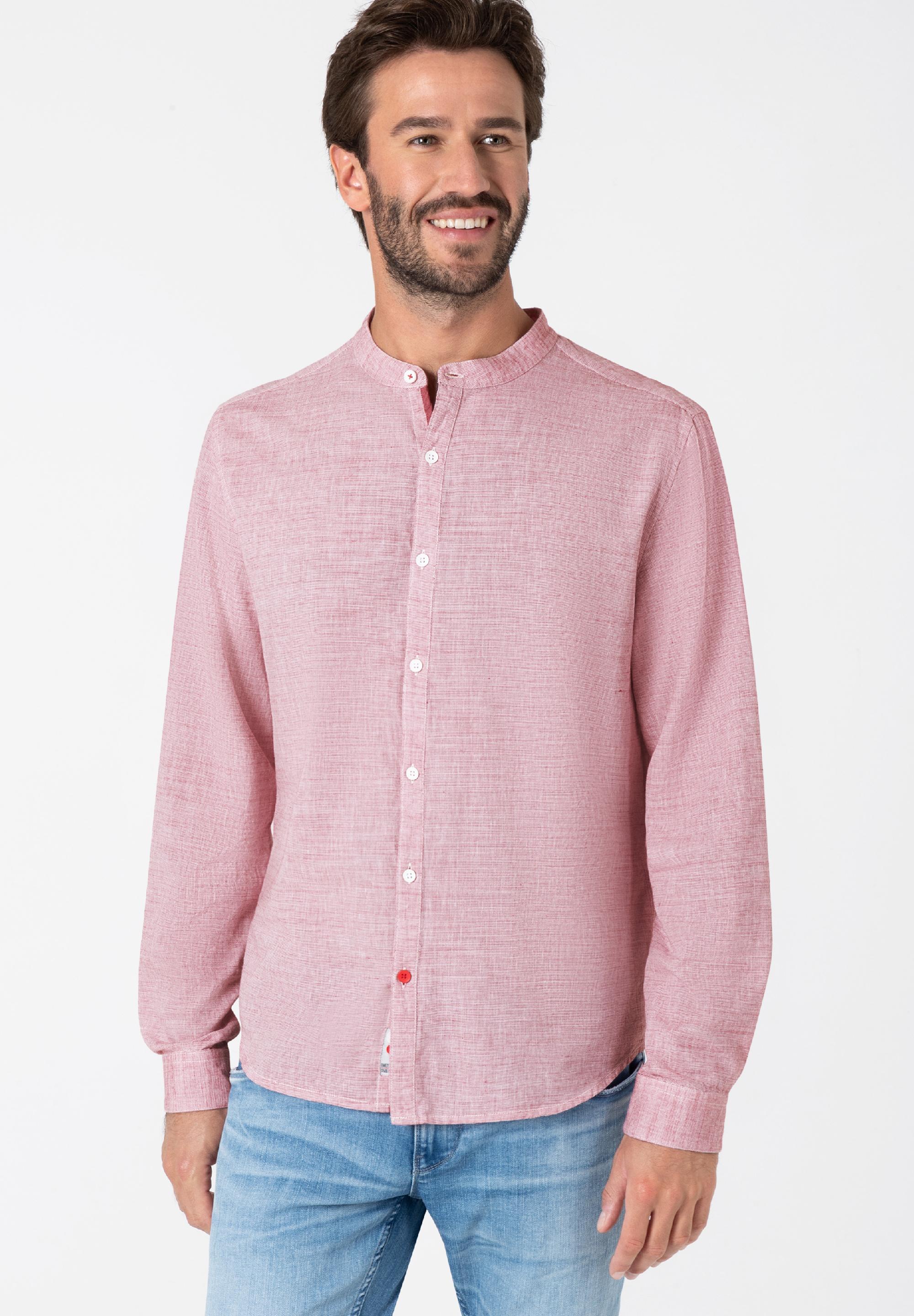 Stand-up-collar Shirt