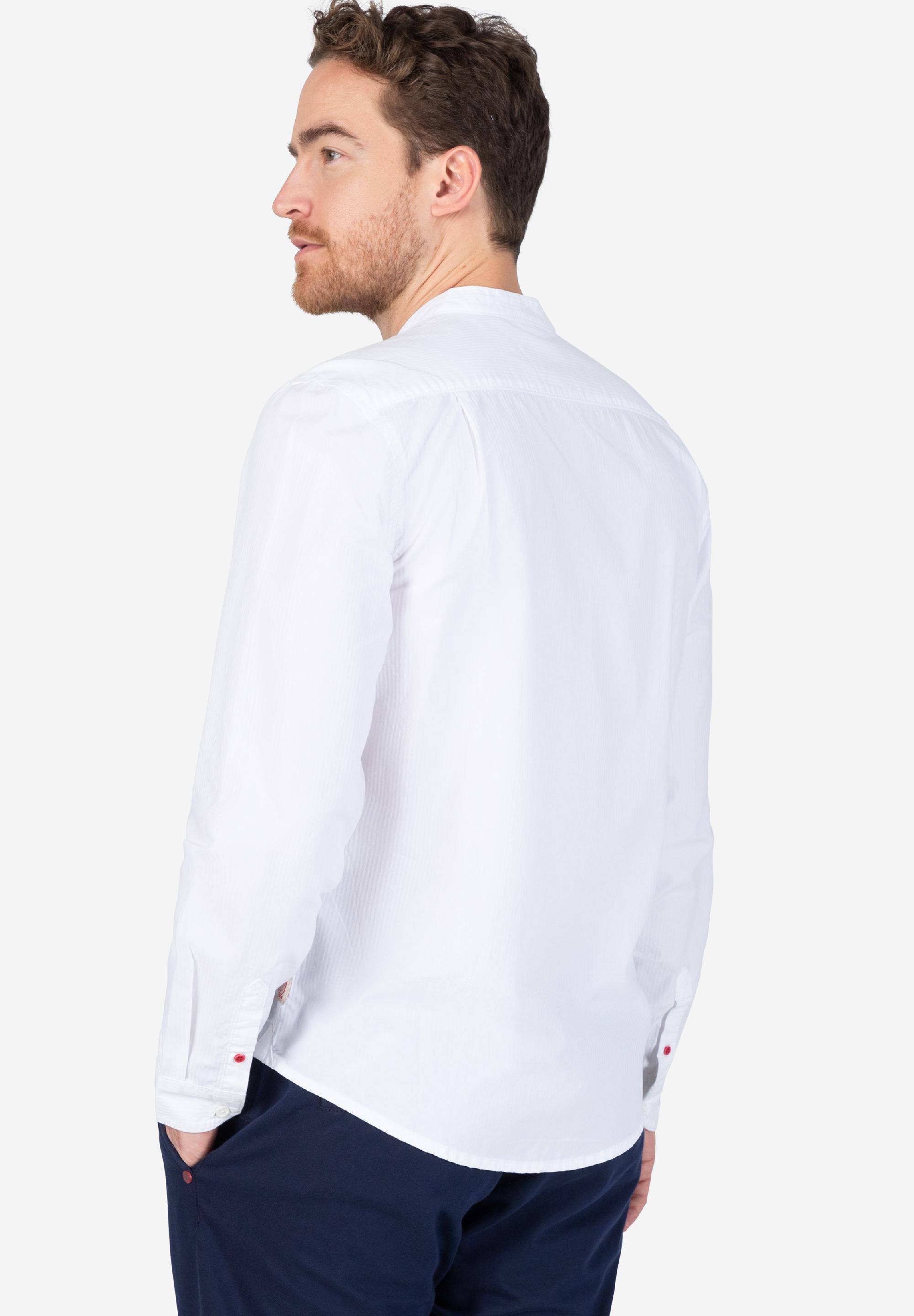 Stand-up-collar Shirt