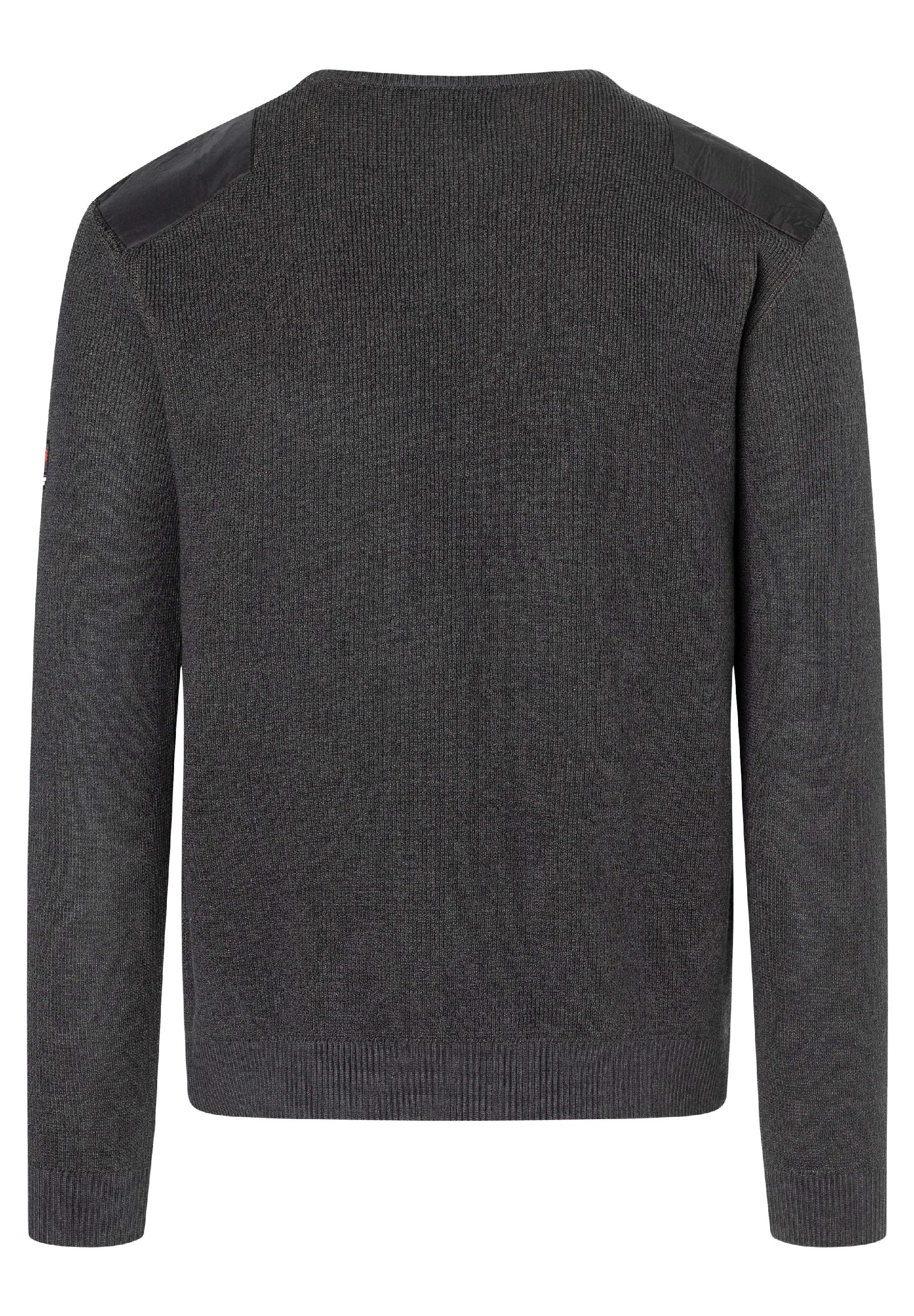 Fabricmix Crewneck Sweater