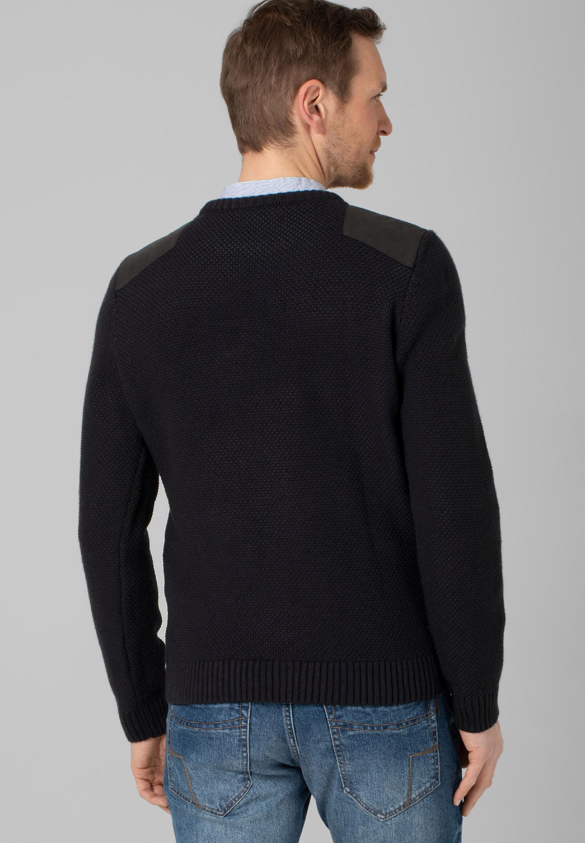 Fabricmix Crewneck Sweater
