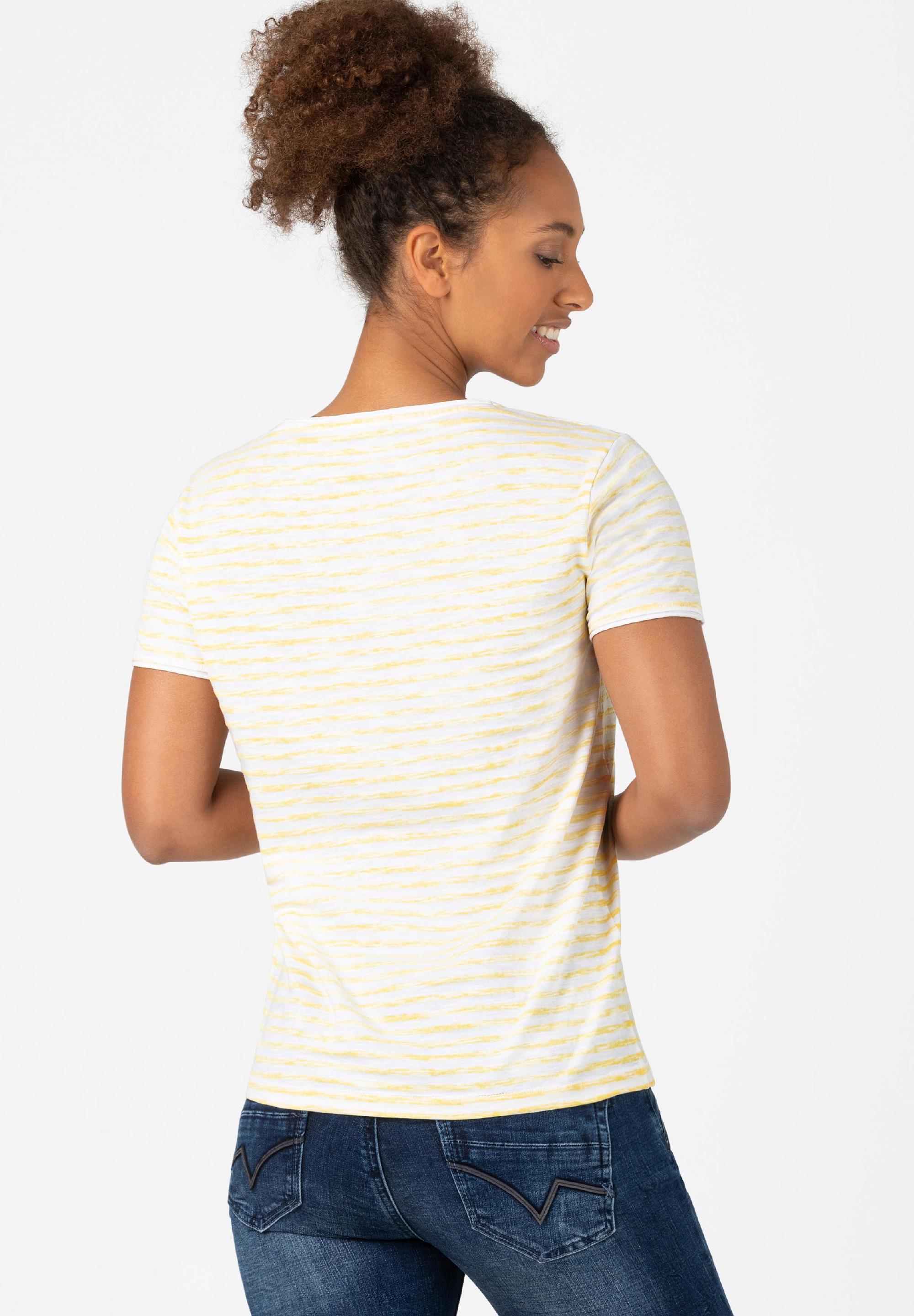Striped Basic T-Shirt print