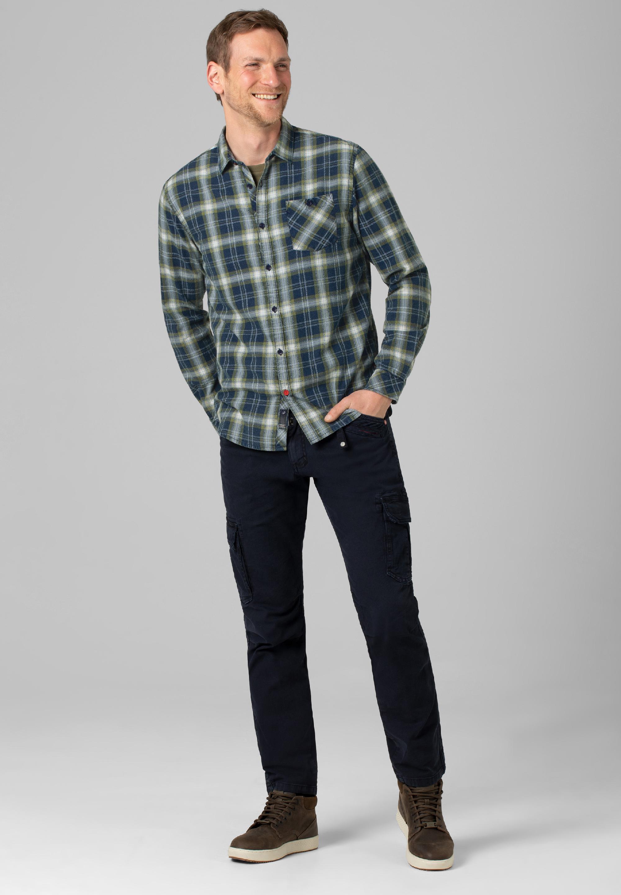 Effect Weave Check Shirt