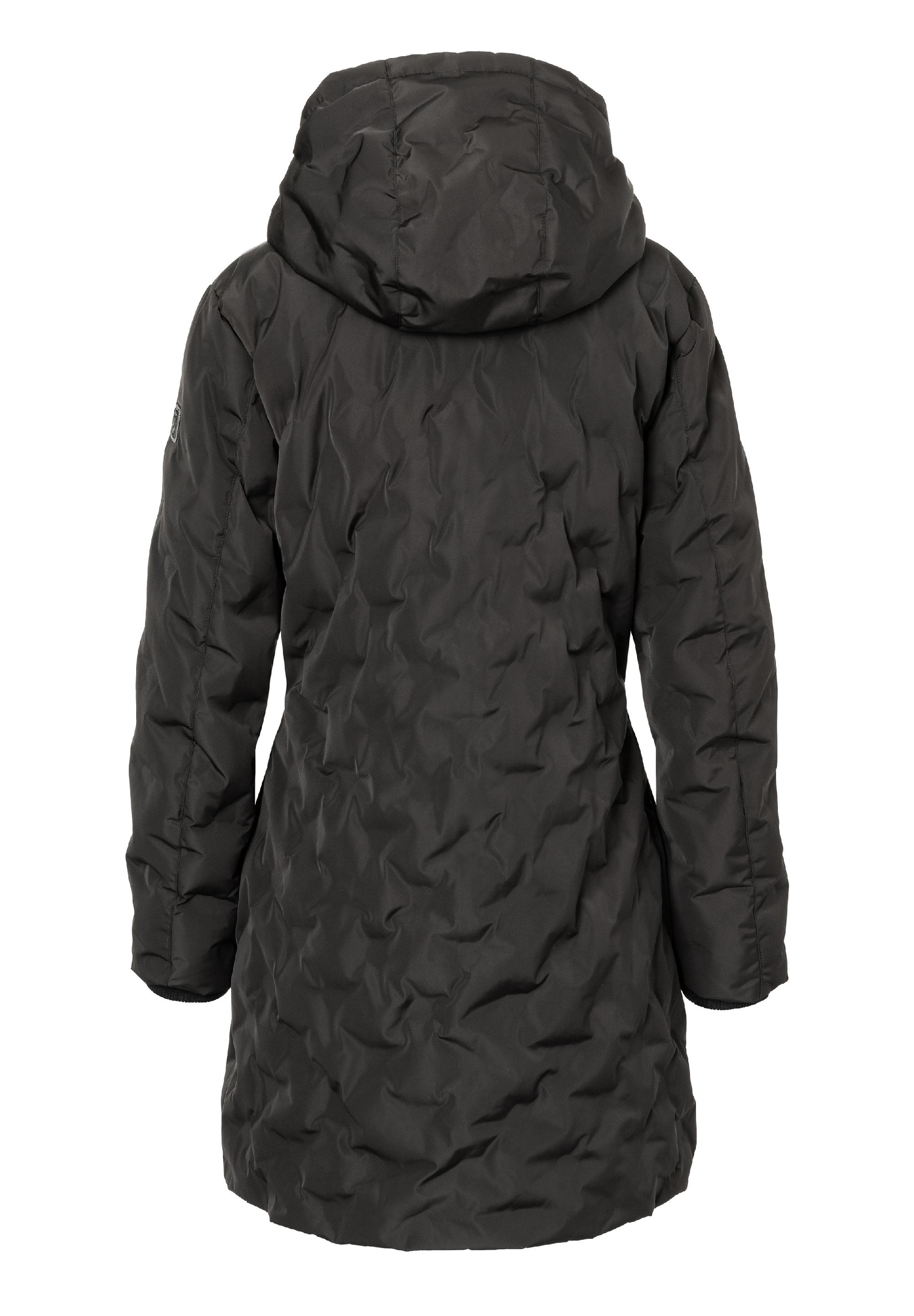 Long Bonded Coat zipper