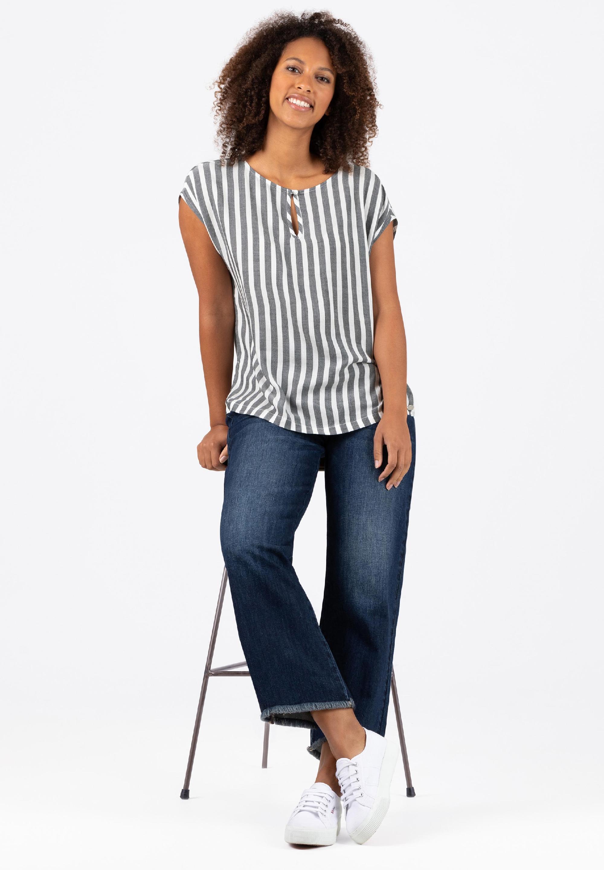Striped Airy Top