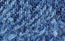 brushed neon blue wash