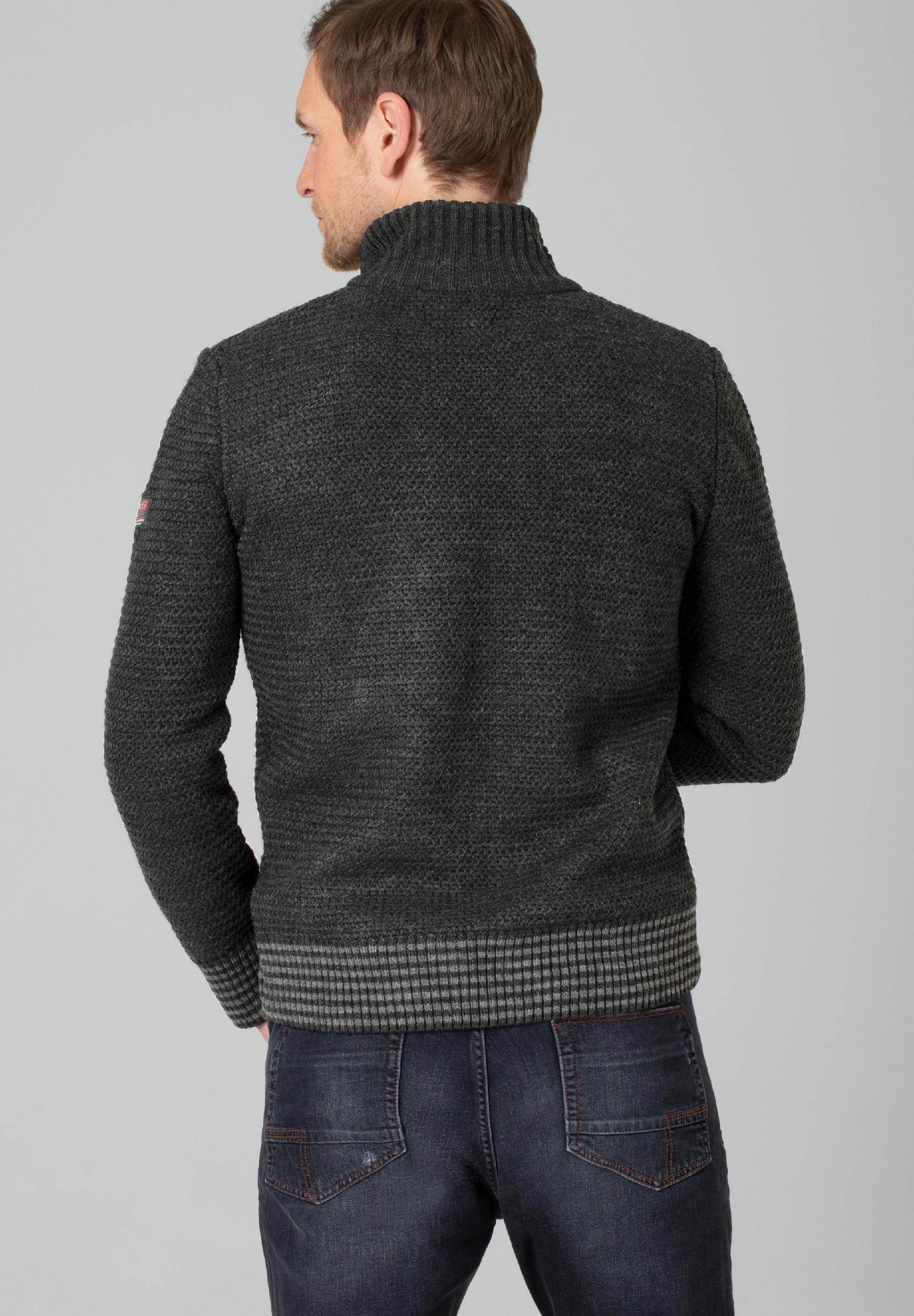 Basic Knit Jacket zipper