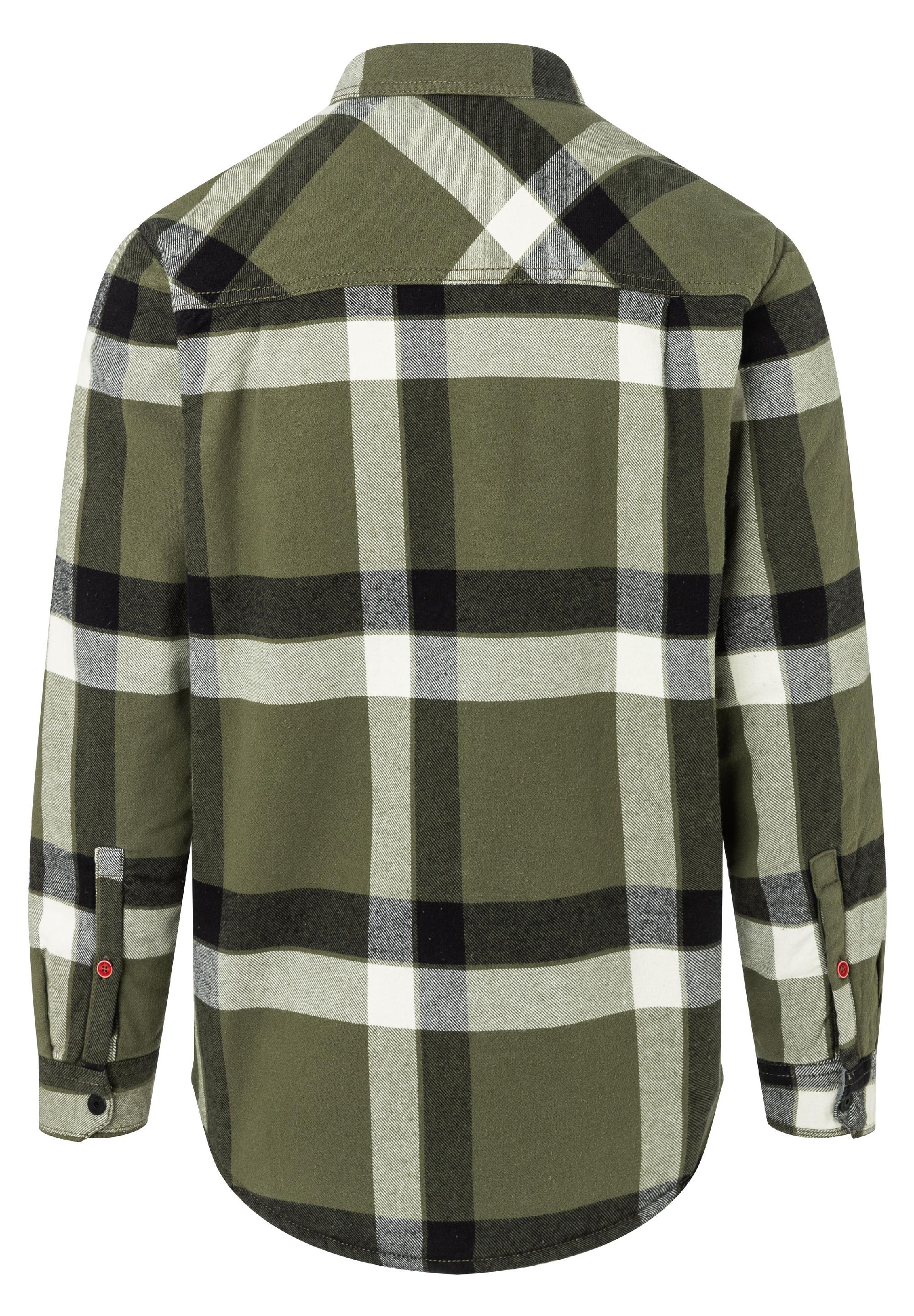 Padded Flannell Overshirt