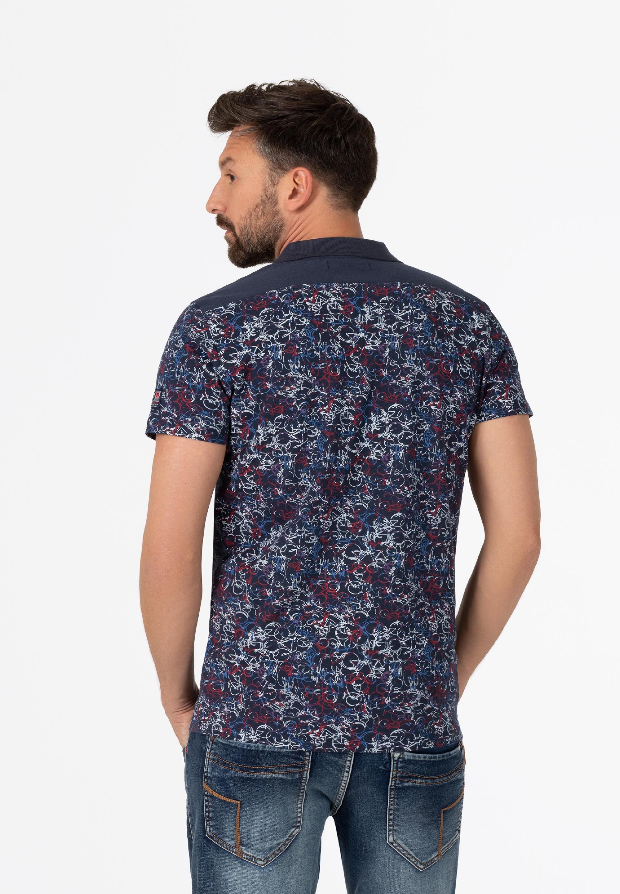 Bike Printed Polo print