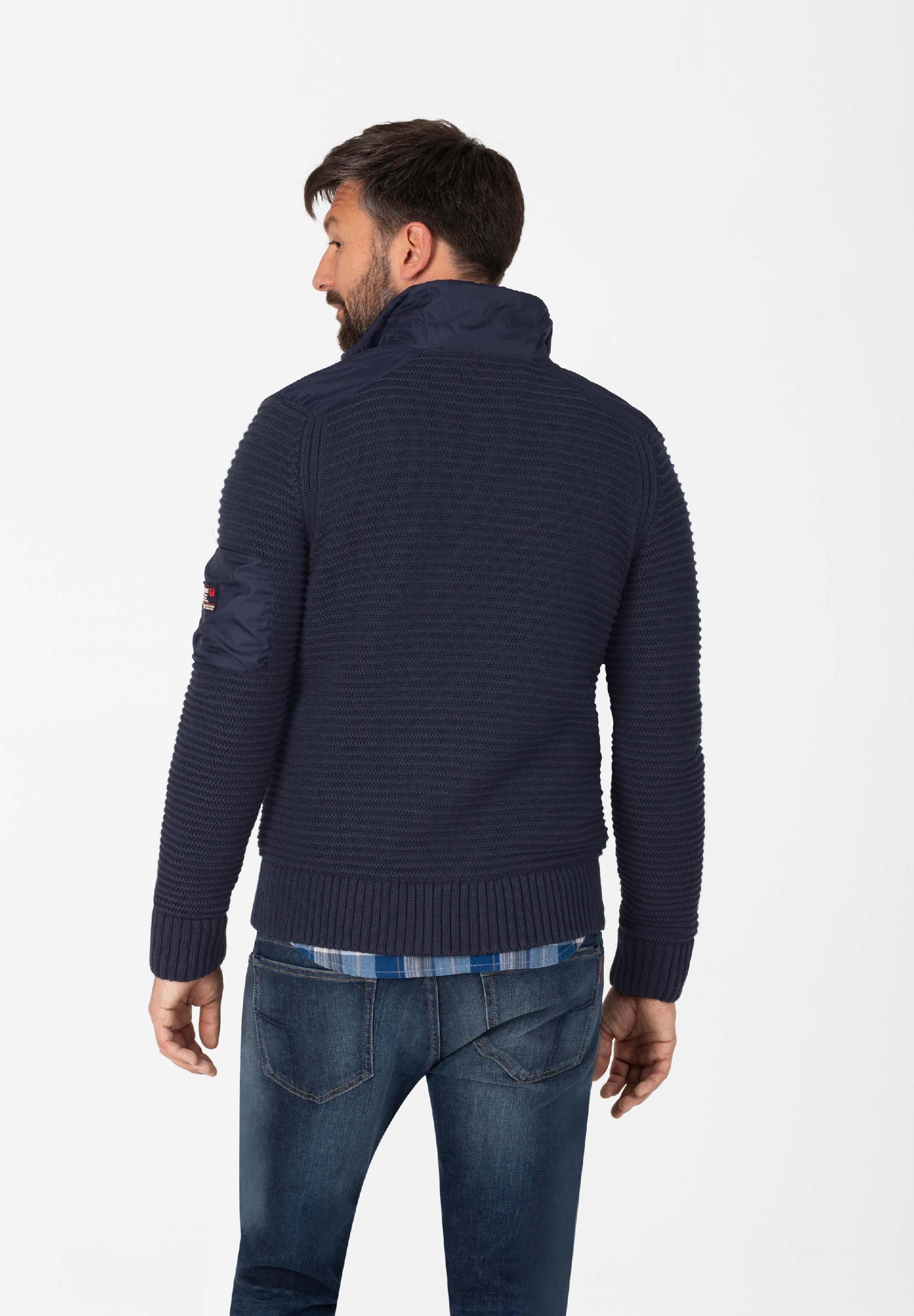 Sporty Knit Jacket zipper