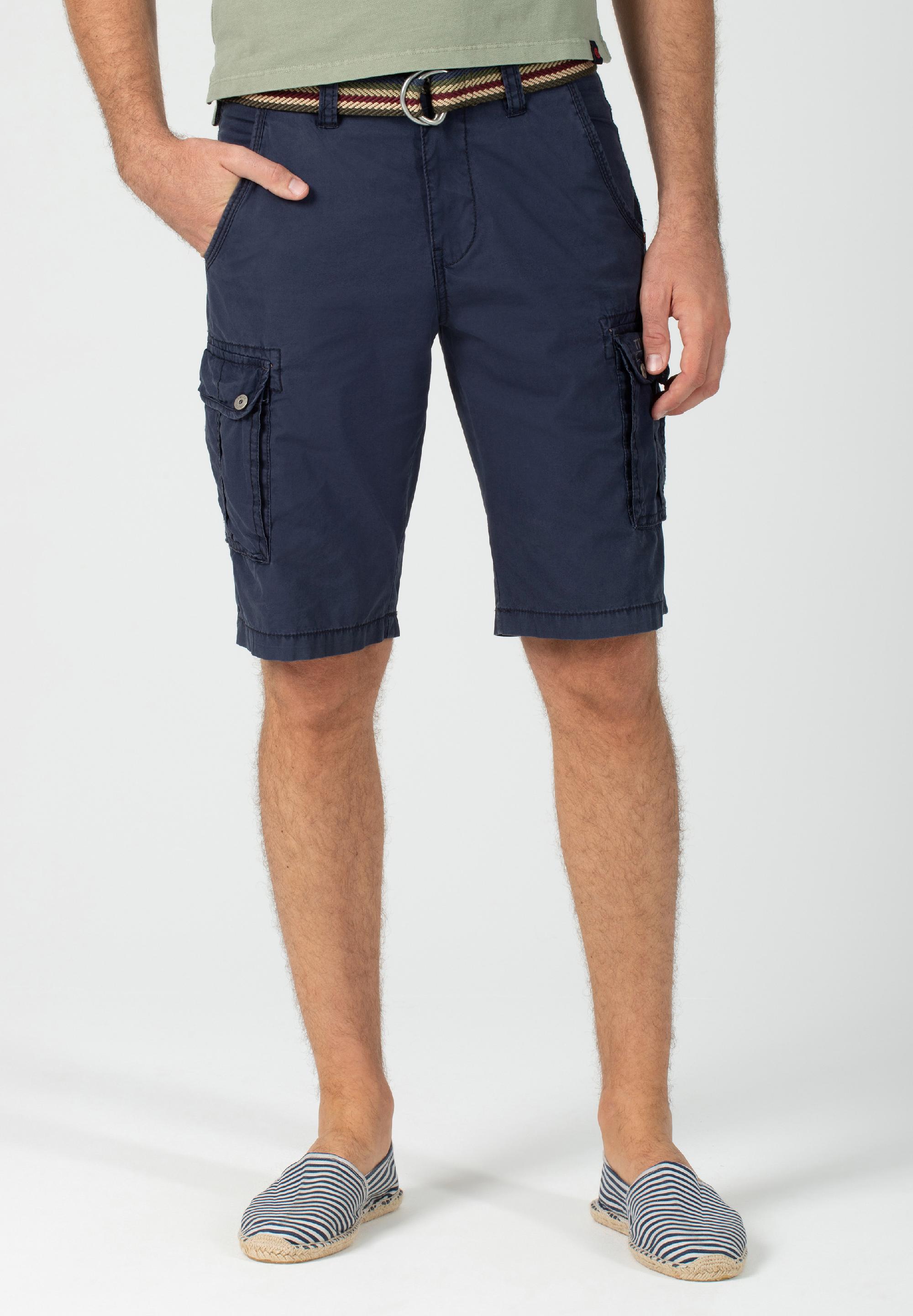 Loose MaguireTZ Cargo Shorts incl. belt print / belt