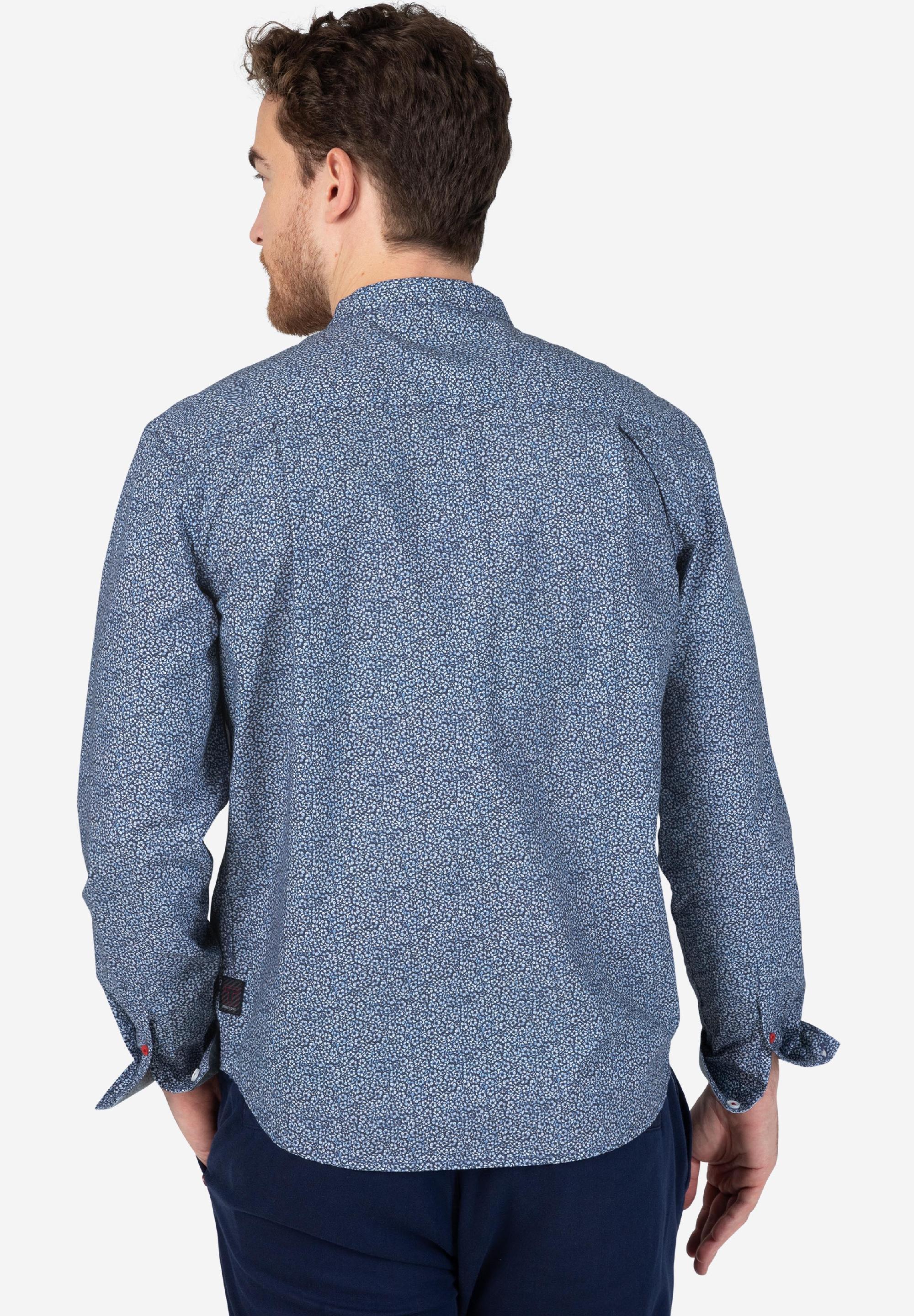 Stand-up-collar Shirt