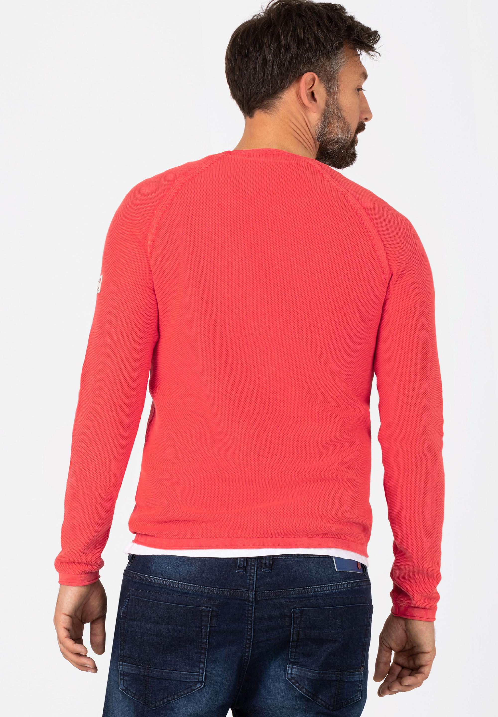 Spiral Knit Crewneck