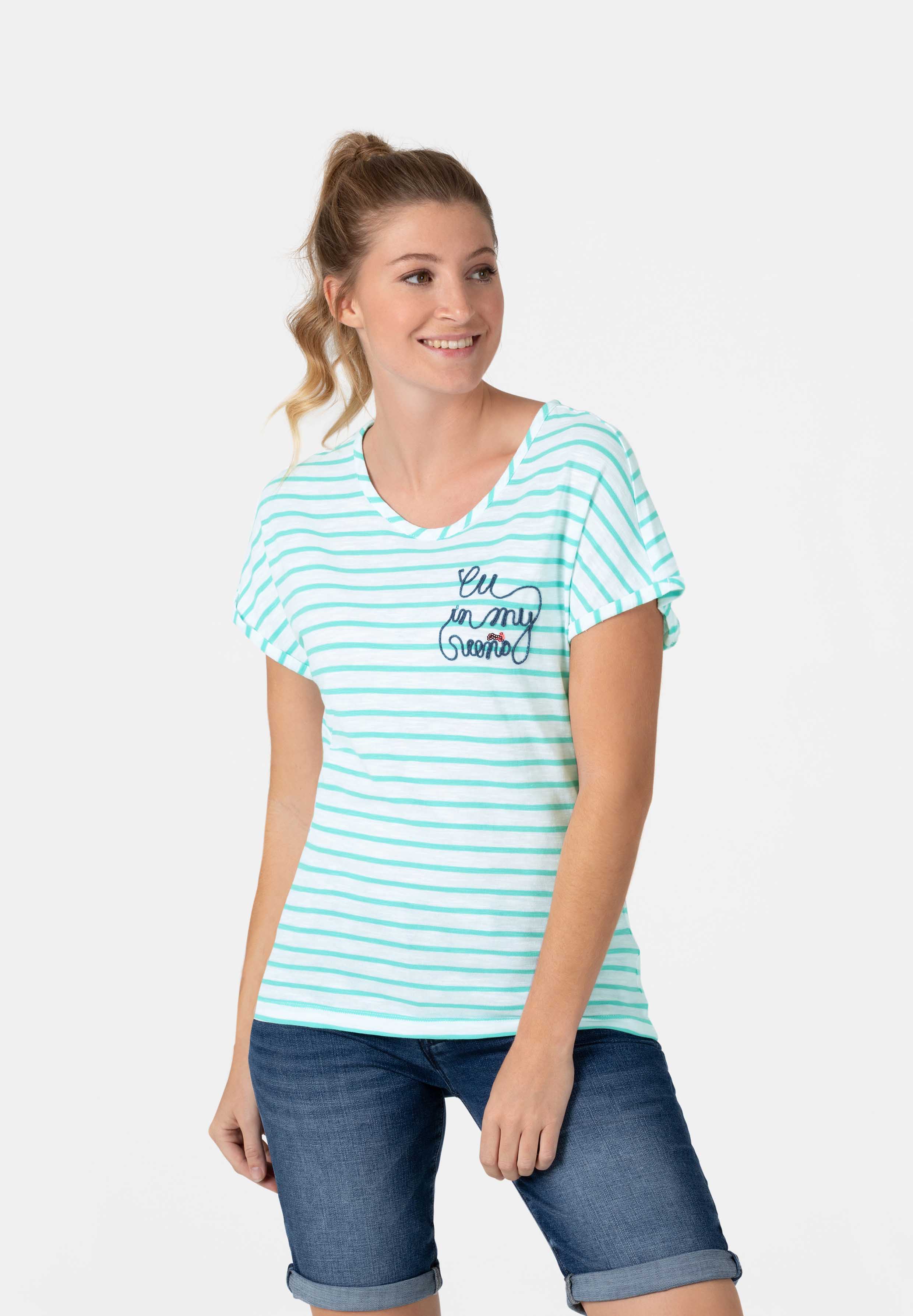 Striped T-Shirt decoration