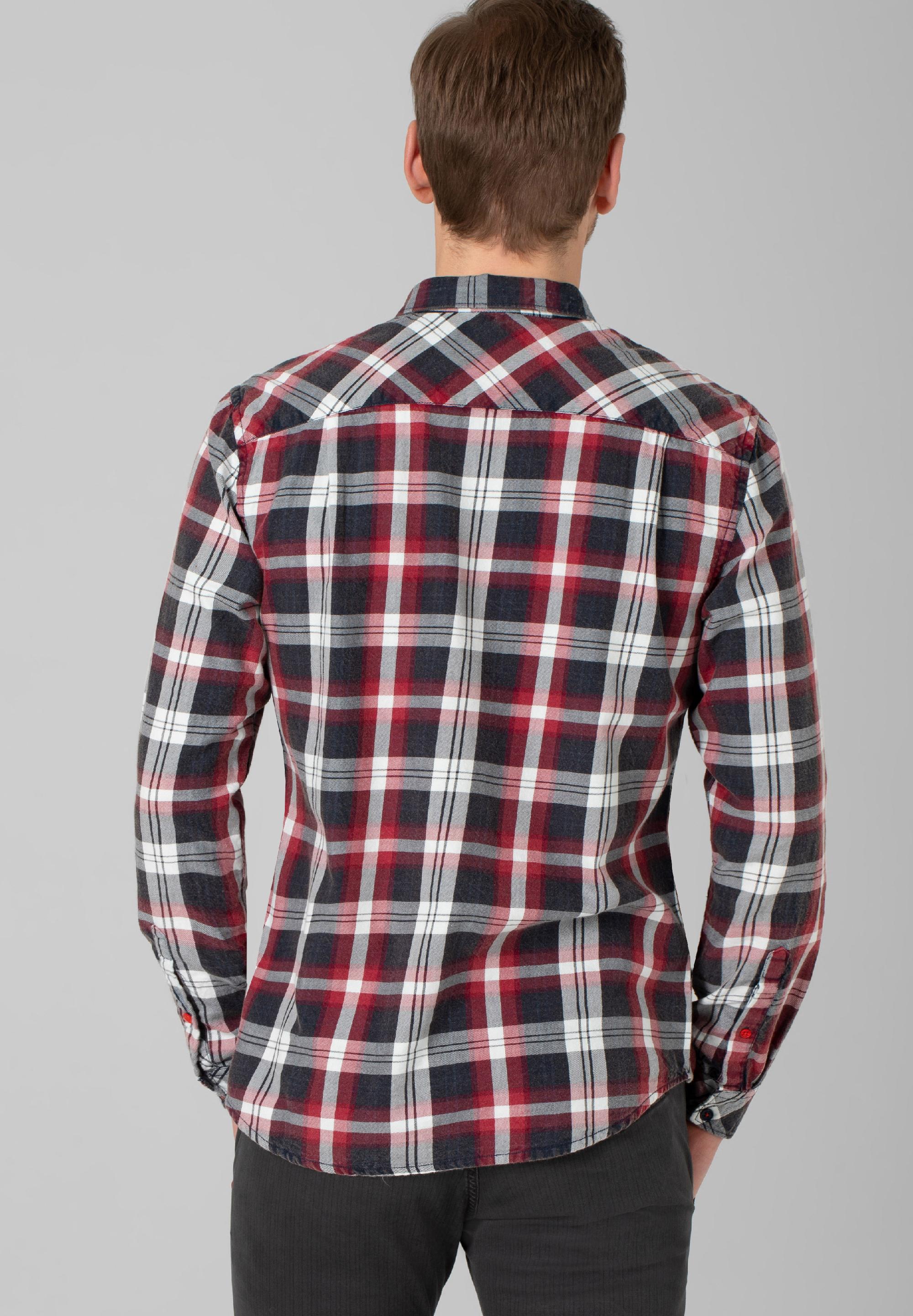 Effect Weave Check Shirt