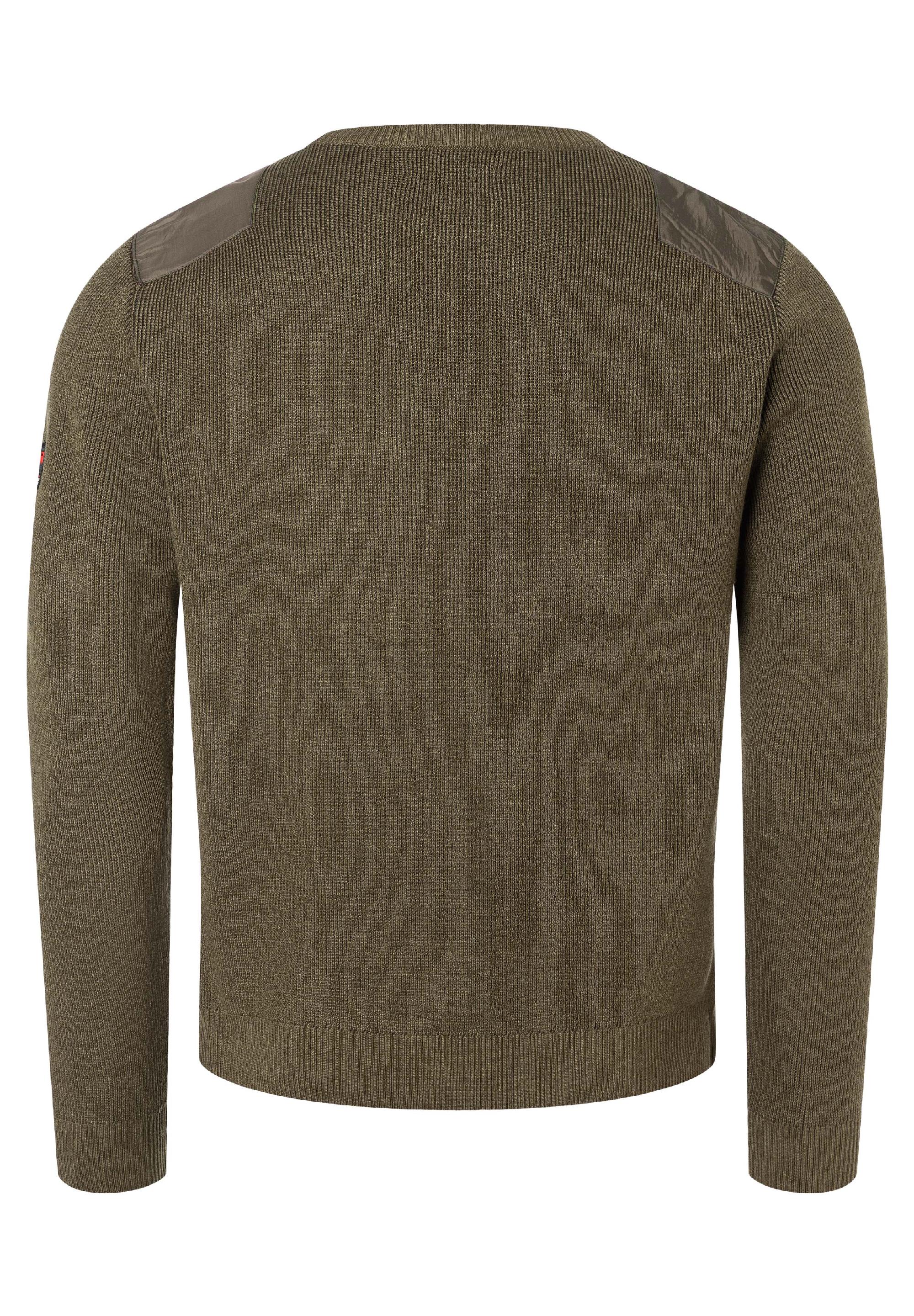 Fabricmix Crewneck Sweater