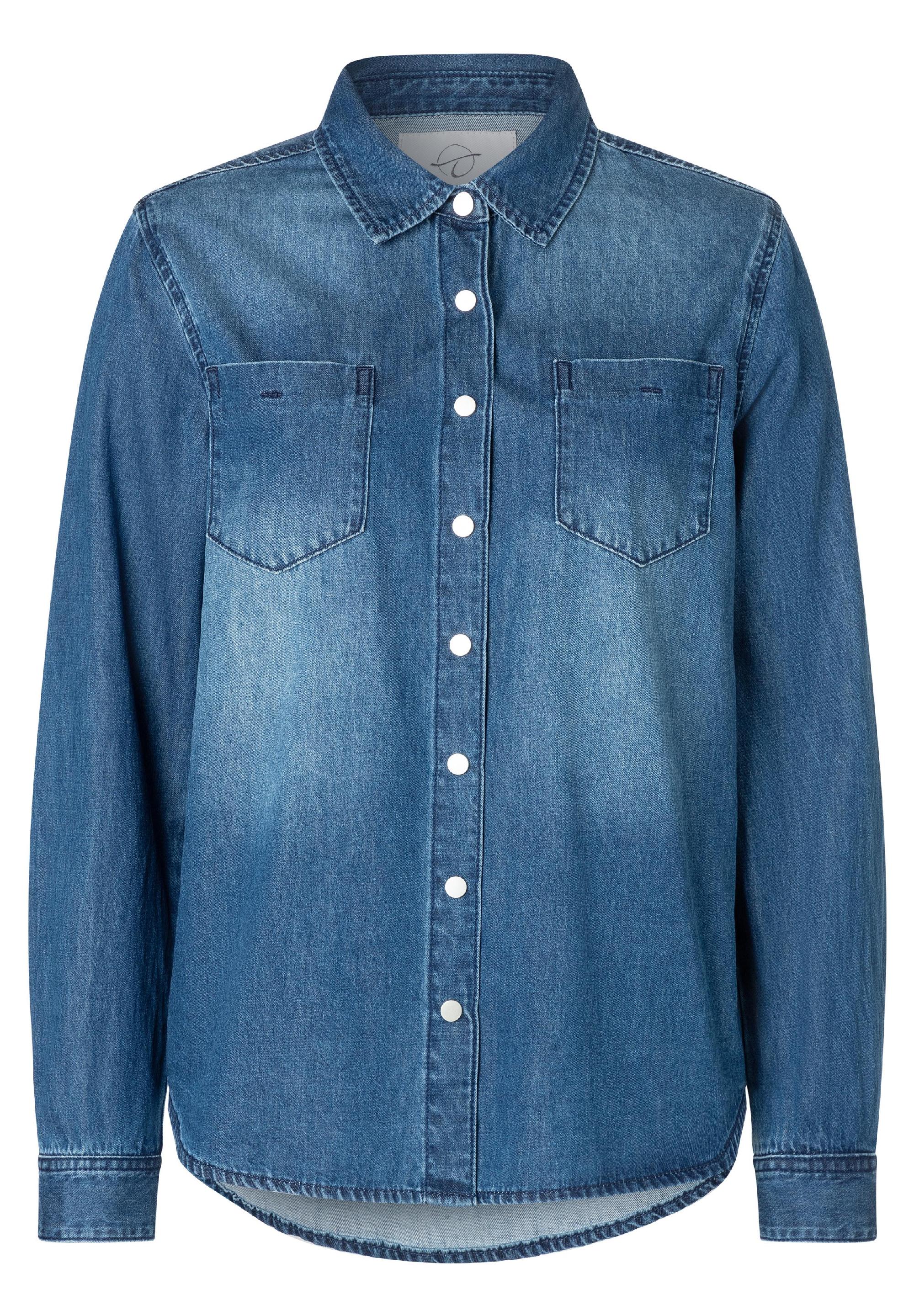 Boyfriend Fit Denim Shirt