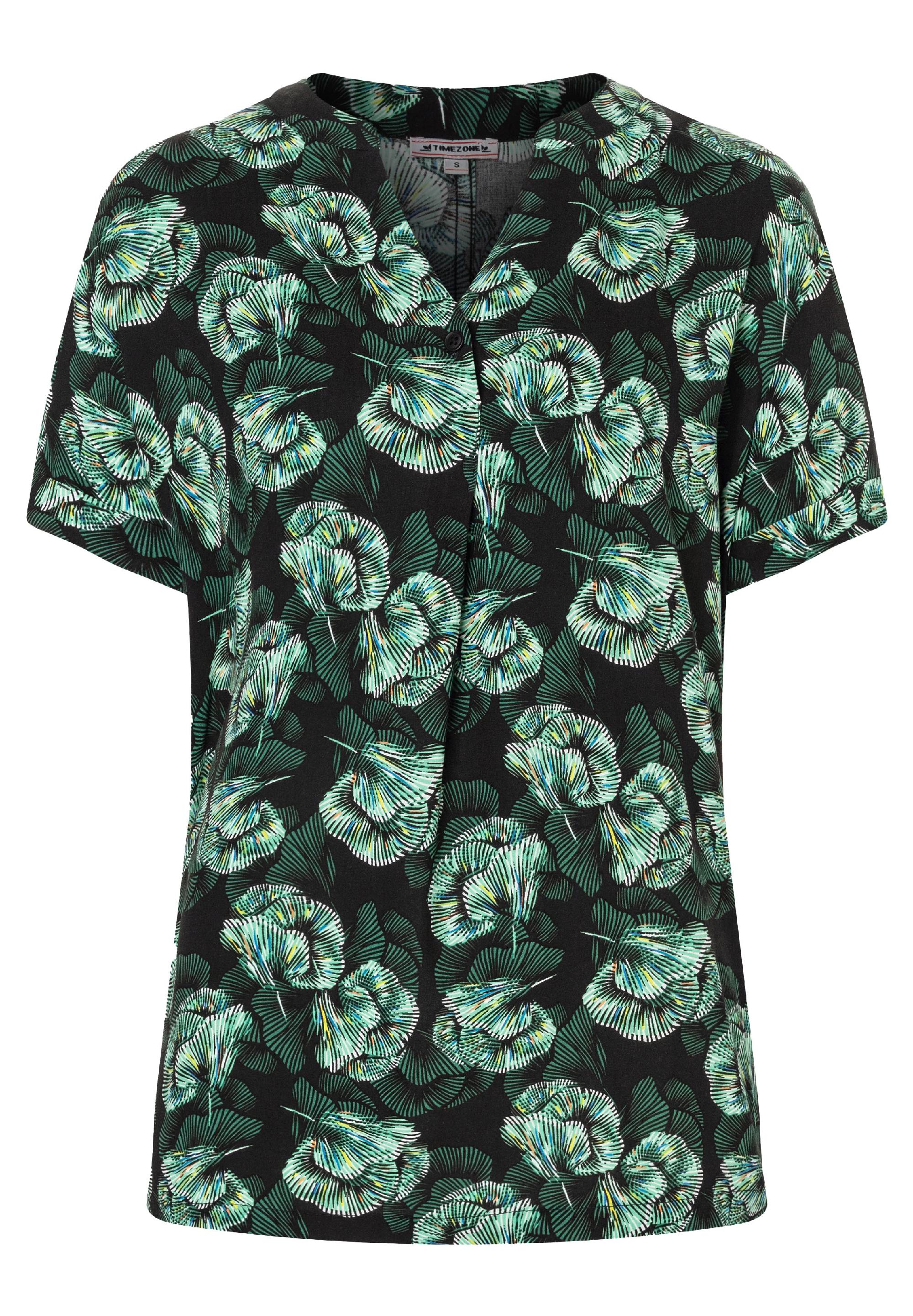 Printed Simple Blouse print
