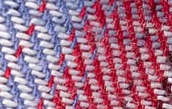 blue red multicolor