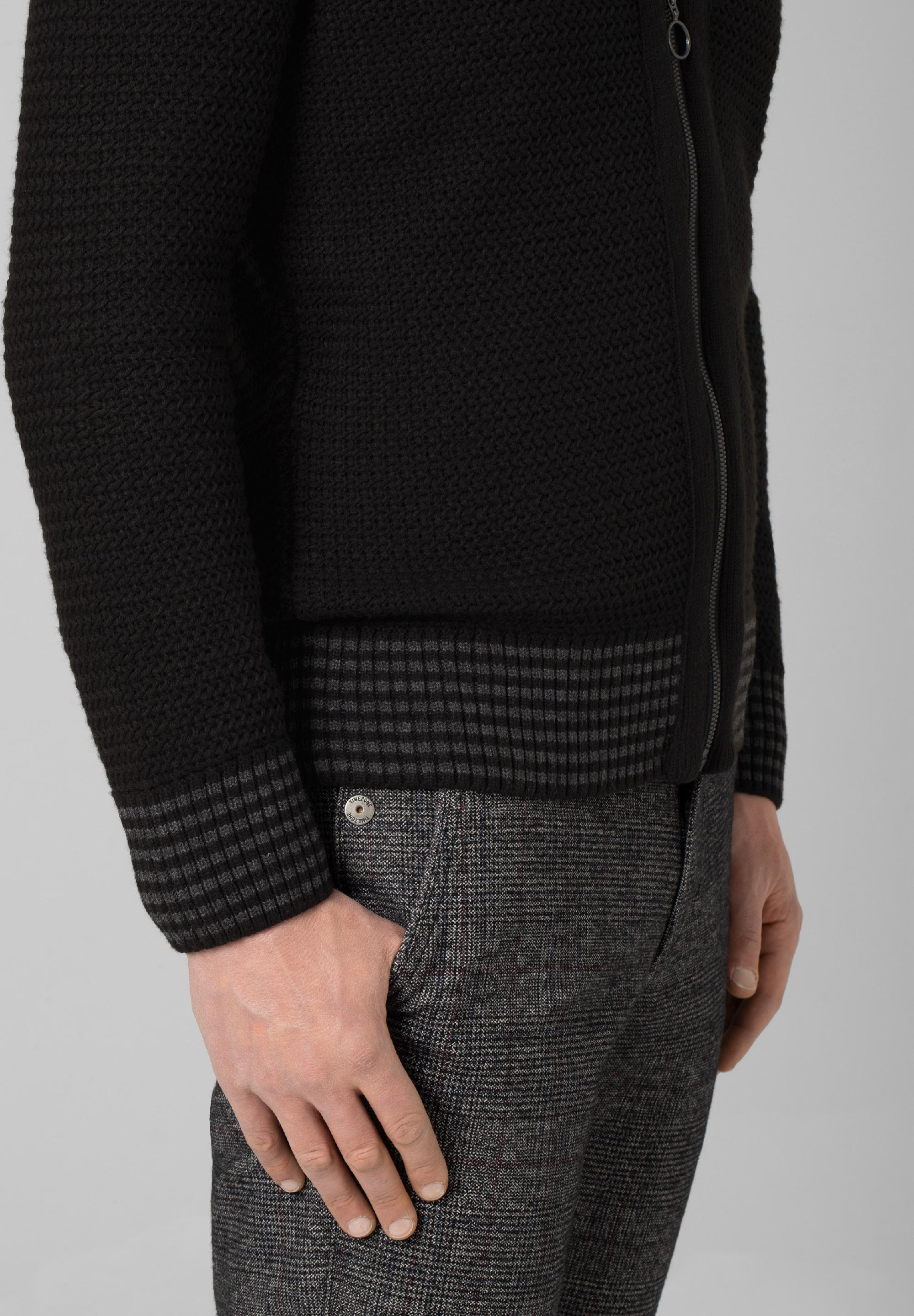 Basic Knit Jacket zipper
