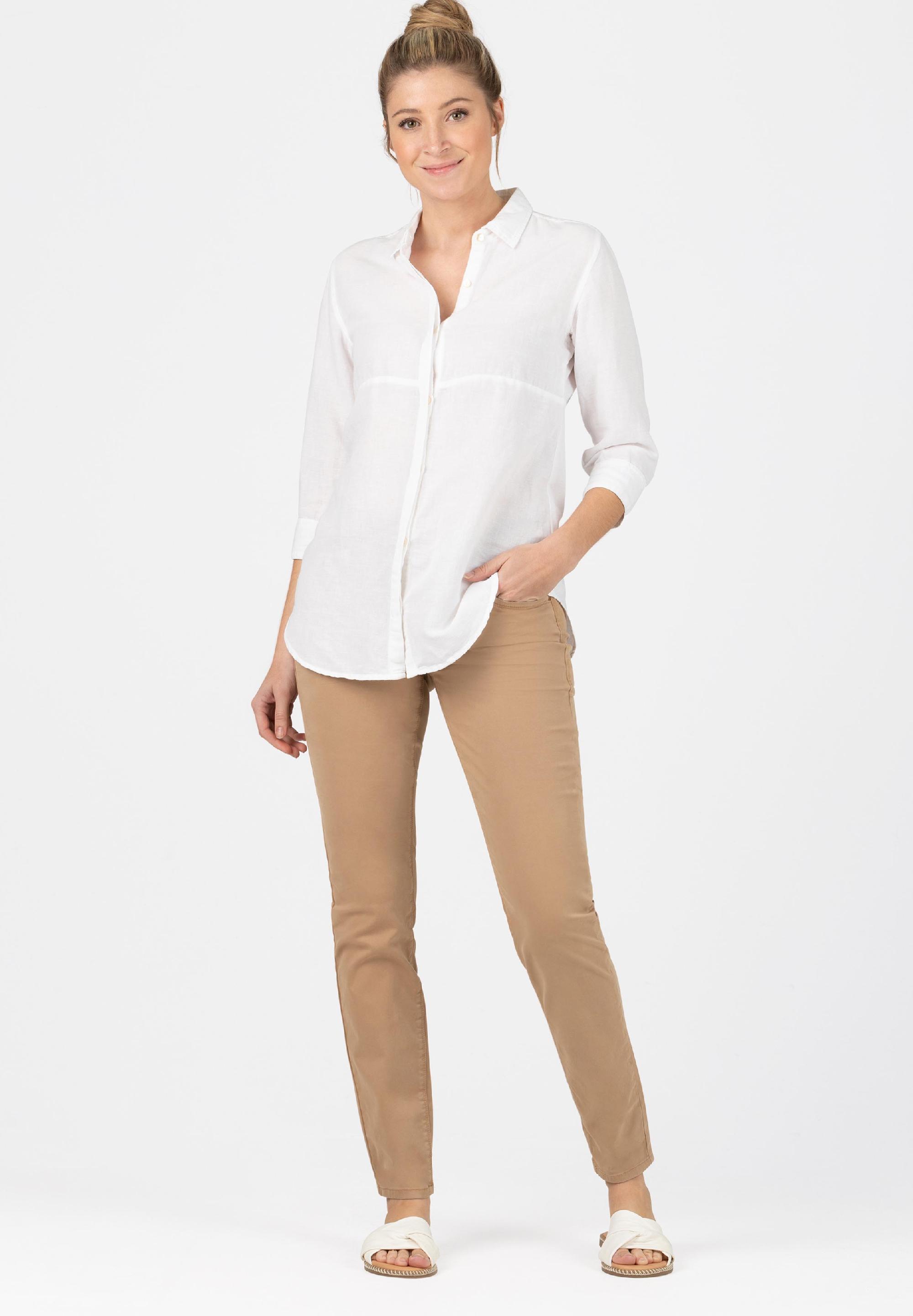 Feminine Linen Blouse