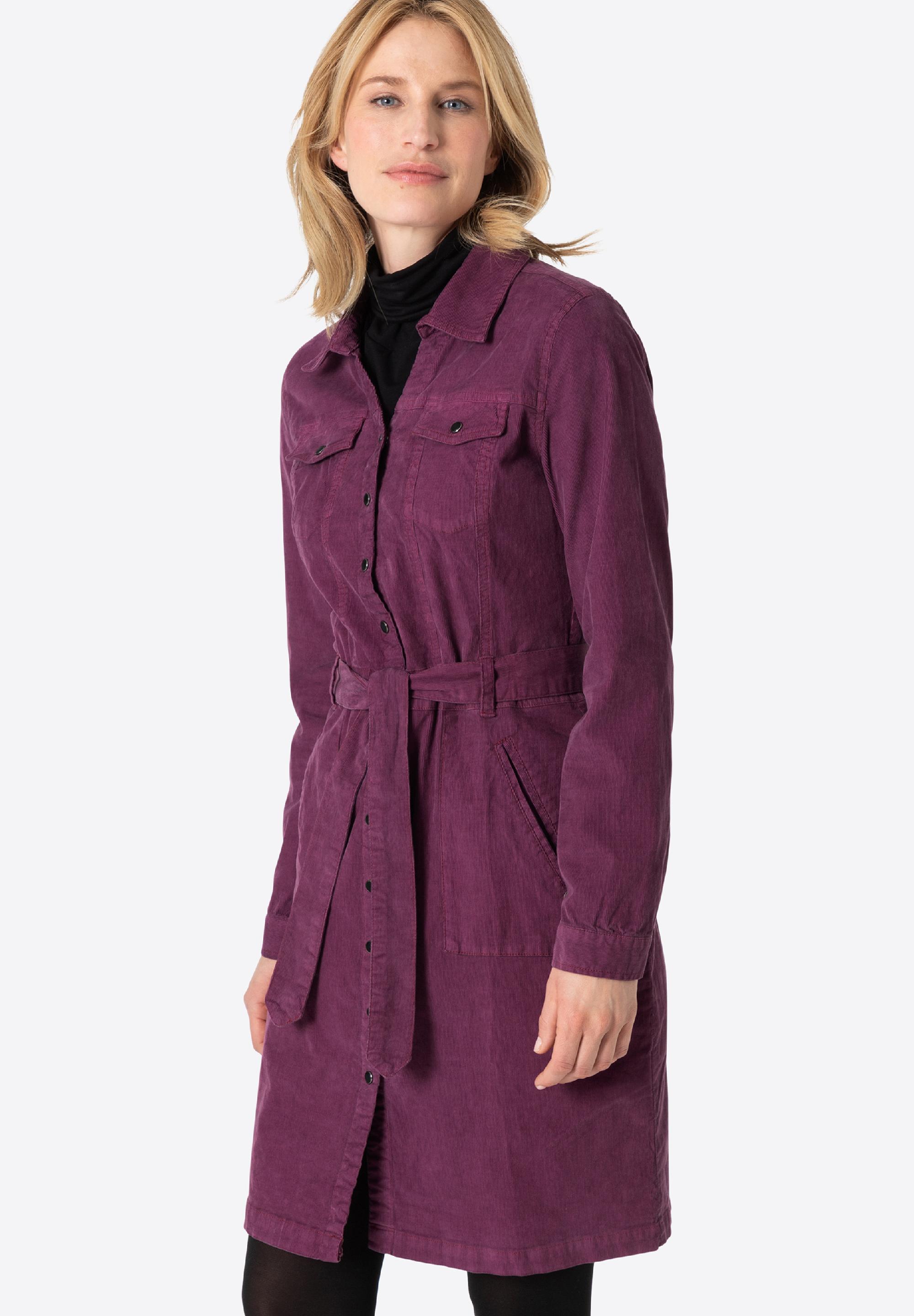 Cord Shirt Dress