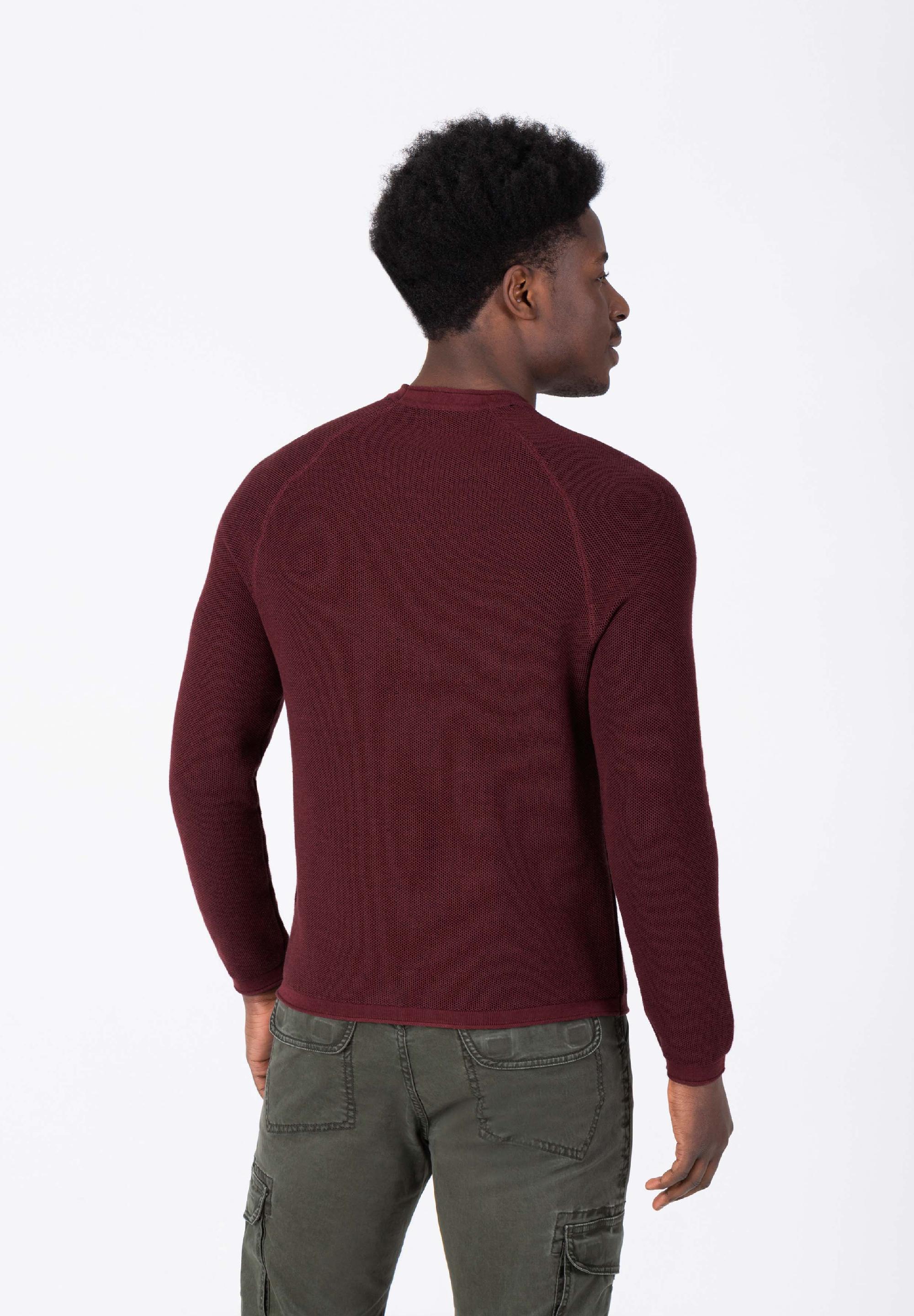 Spiral Knit Crewneck