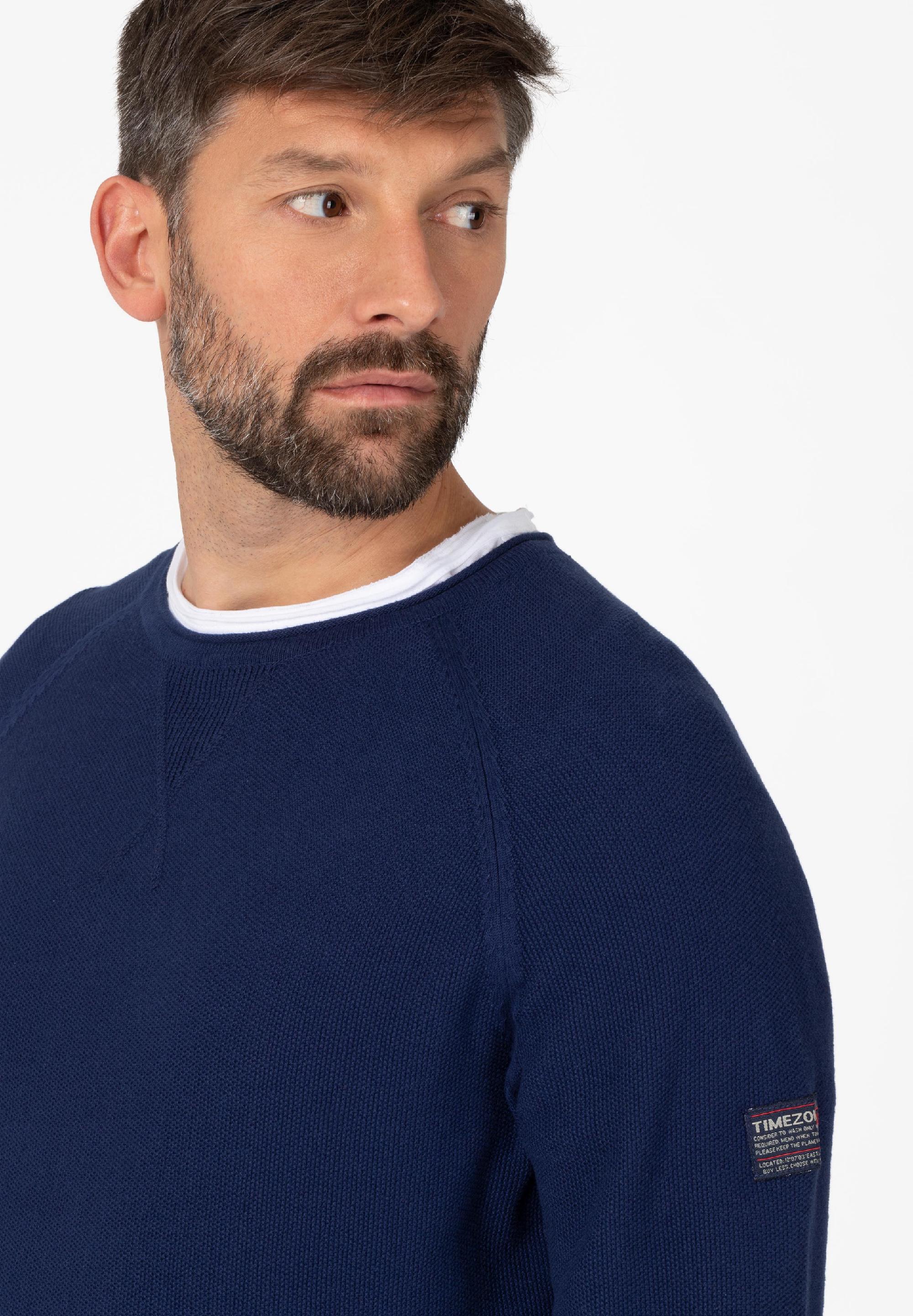 Spiral Knit Crewneck