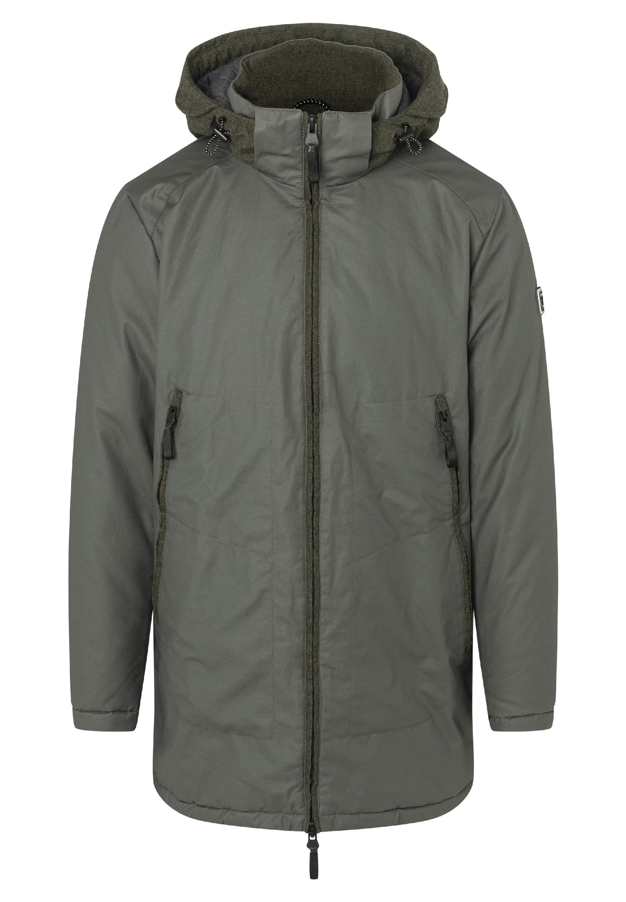 Attachable Hood Long Jacket 1