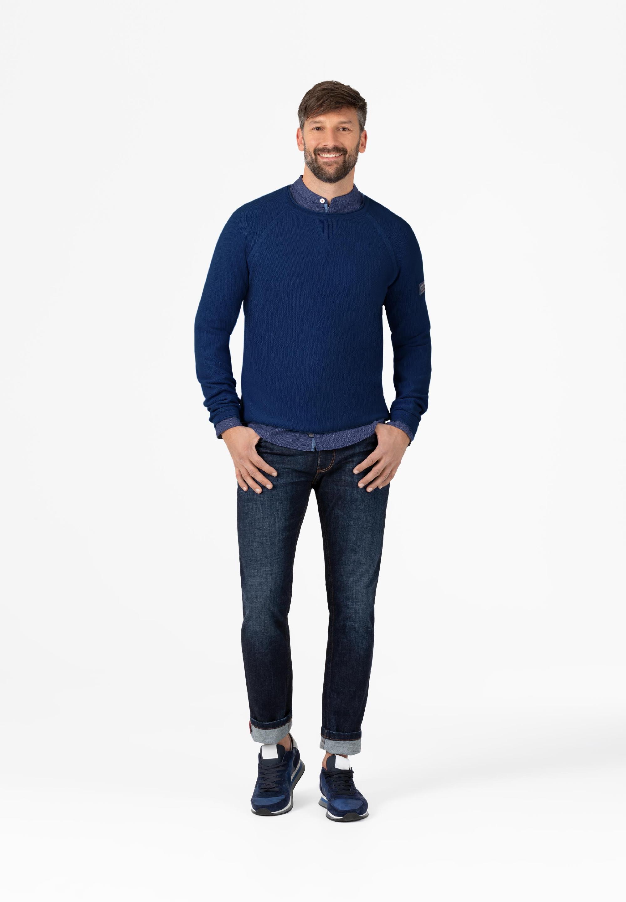 Spiral Knit Crewneck