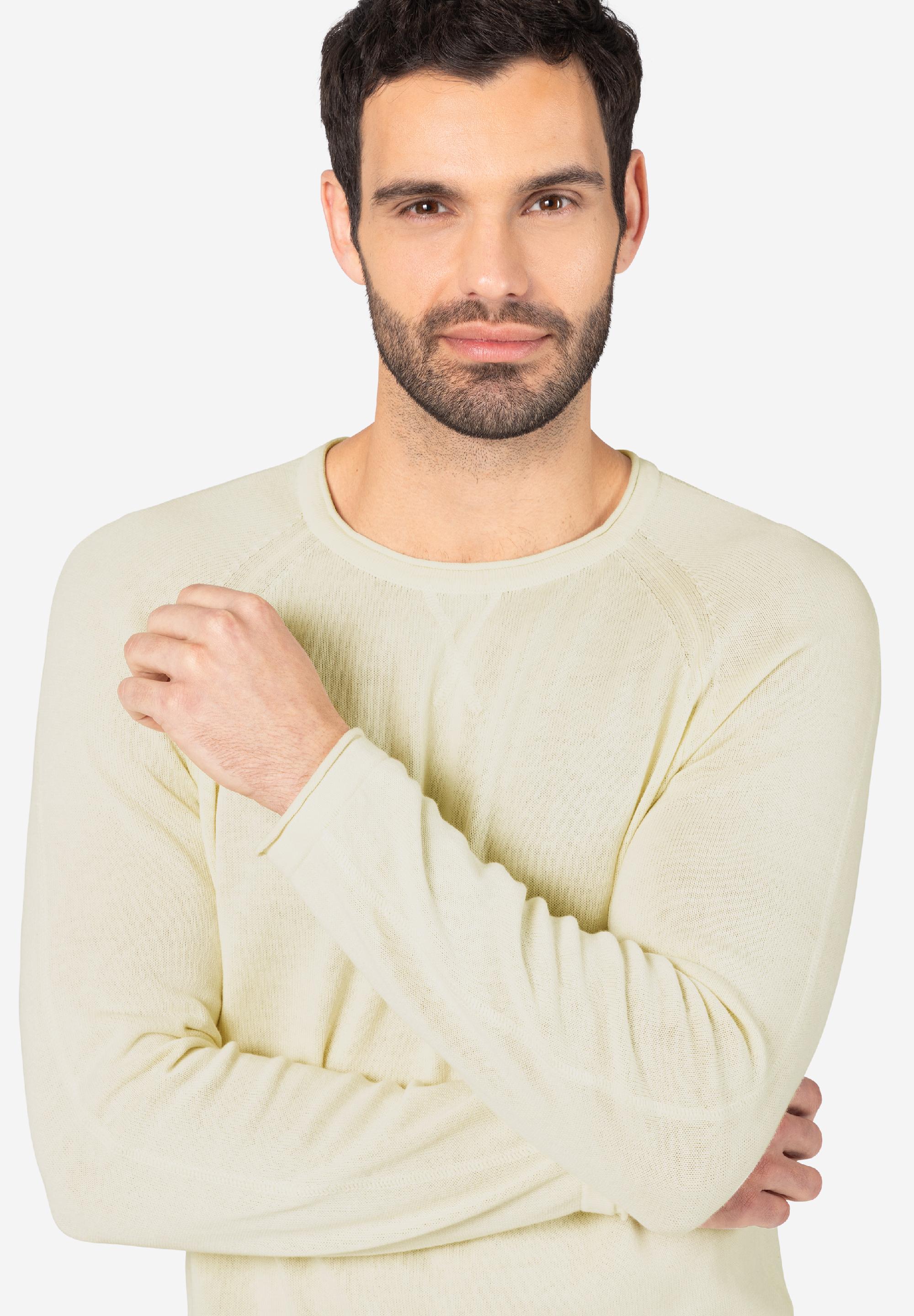 Spiral Knit Crewneck