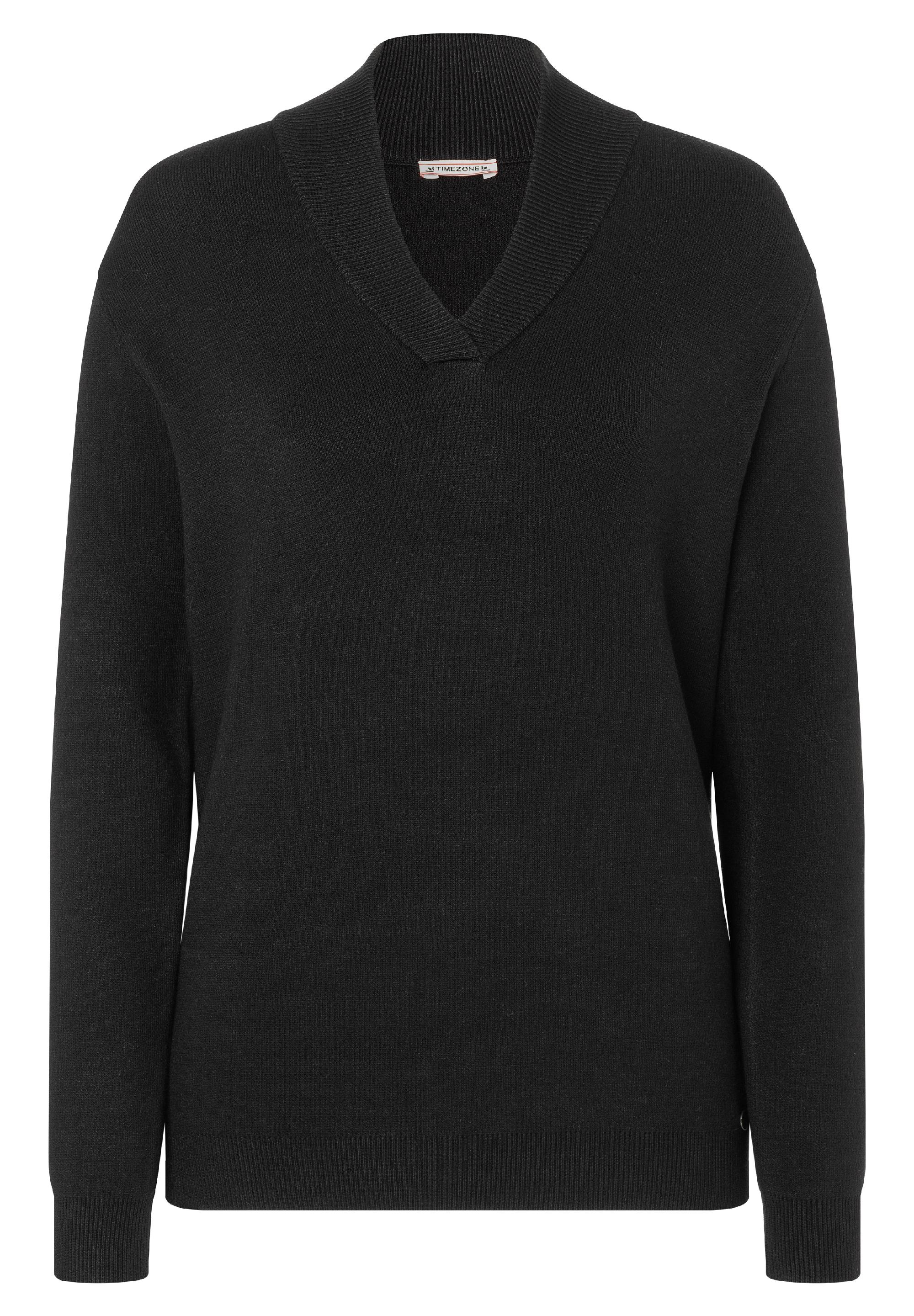 Shawl-Collar Pullover decoration