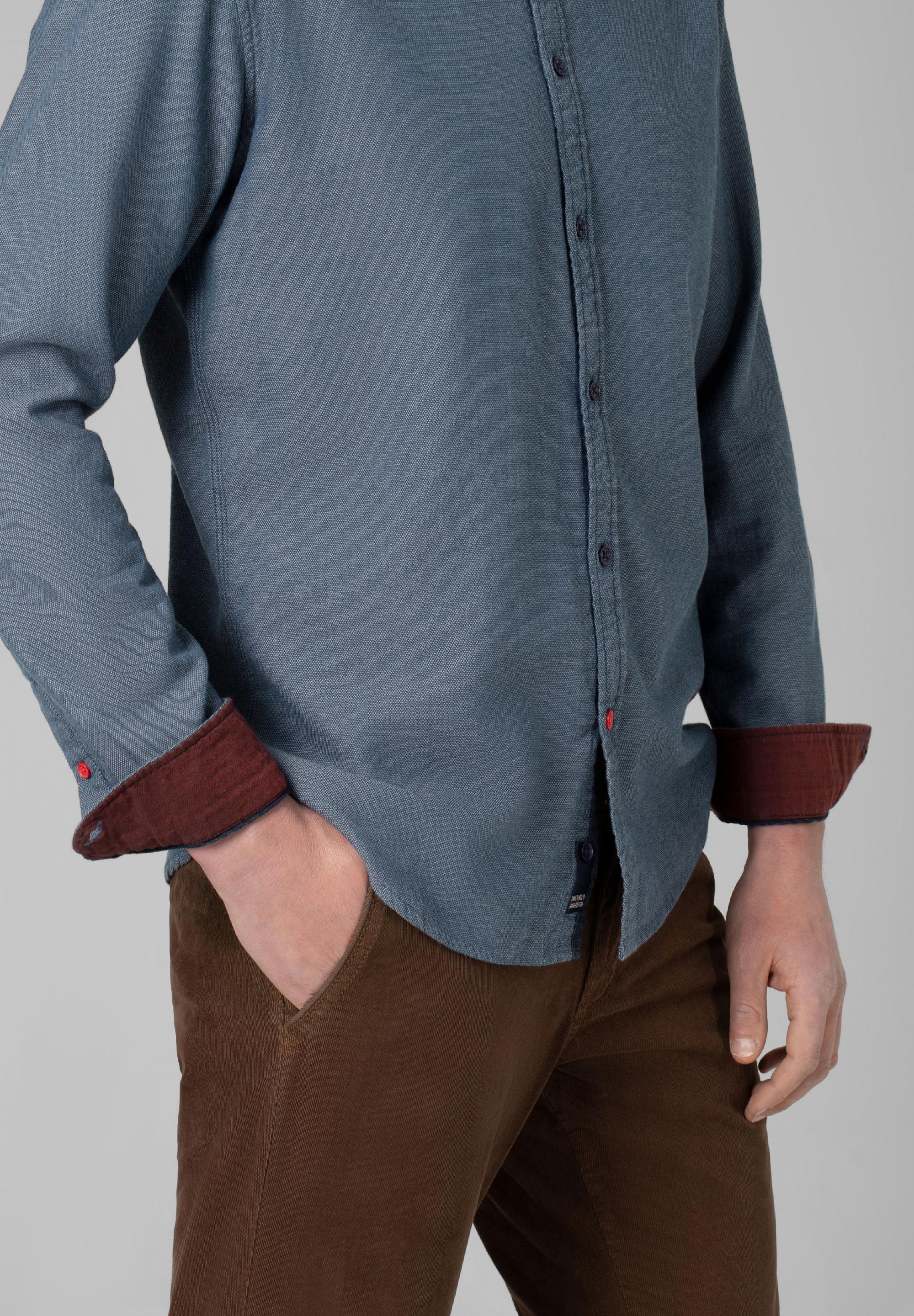 Stand-up-collar Shirt
