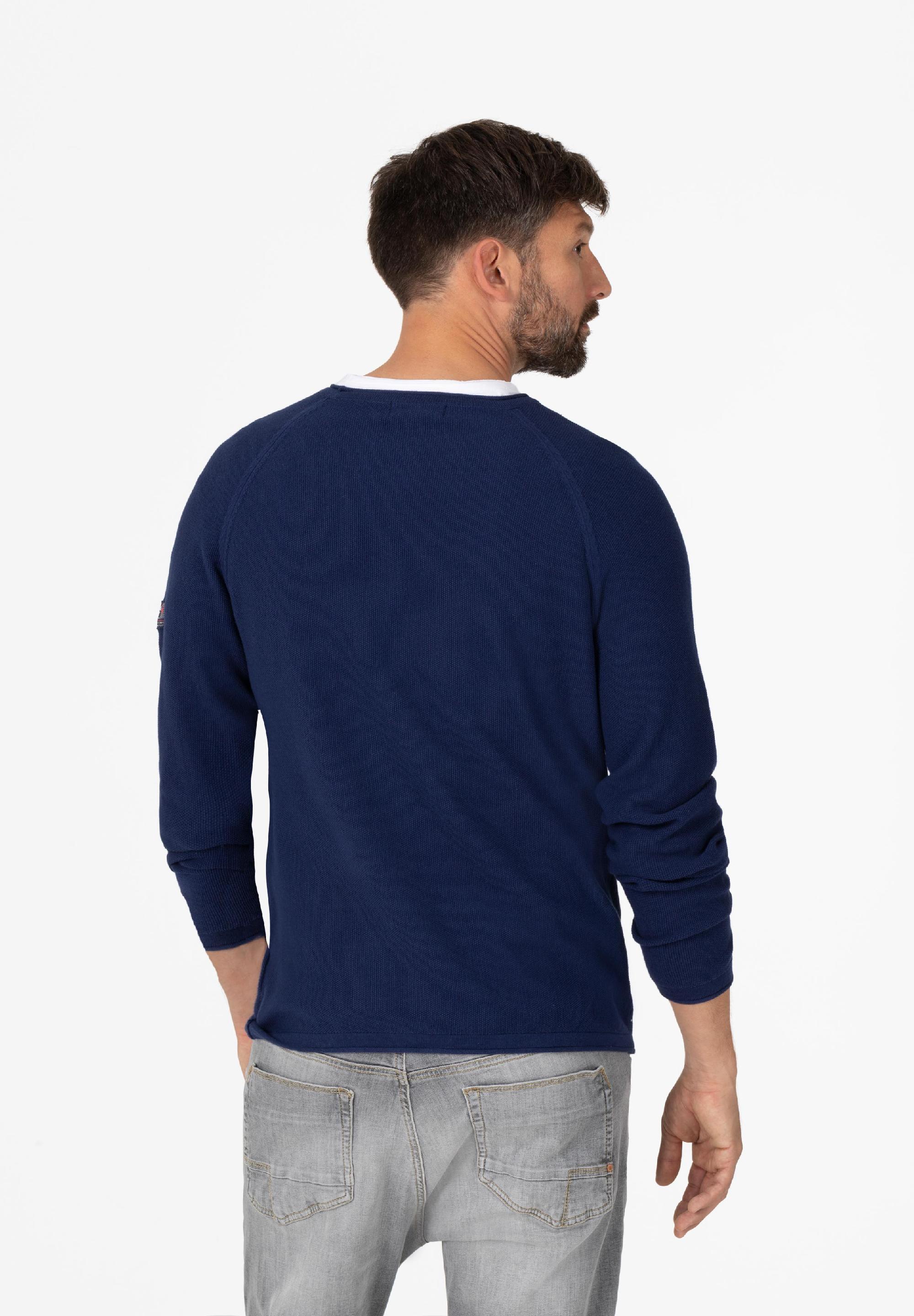 Spiral Knit Crewneck