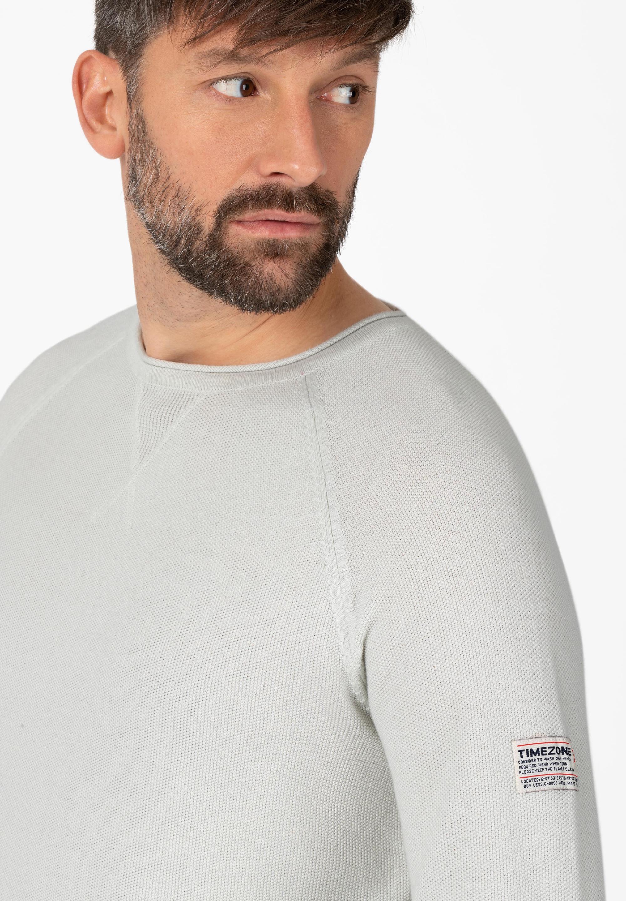Spiral Knit Crewneck