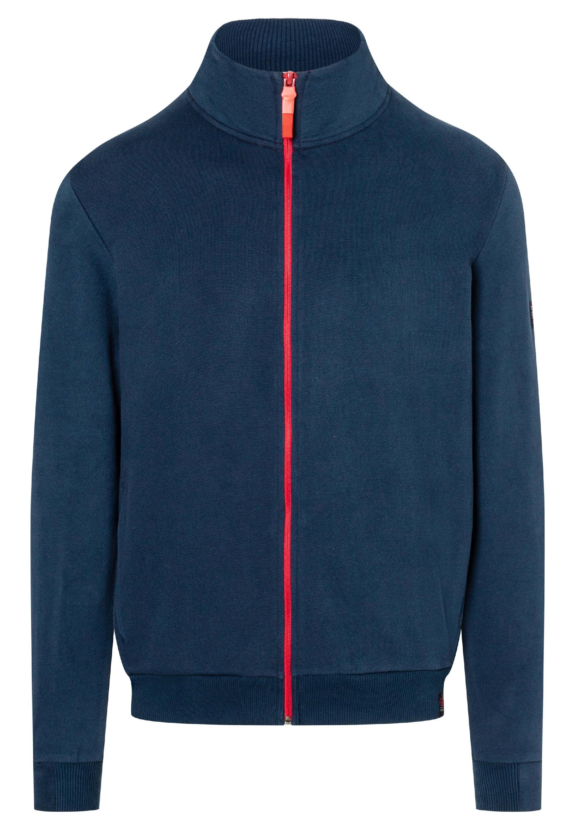 Standup collar jacket zipper